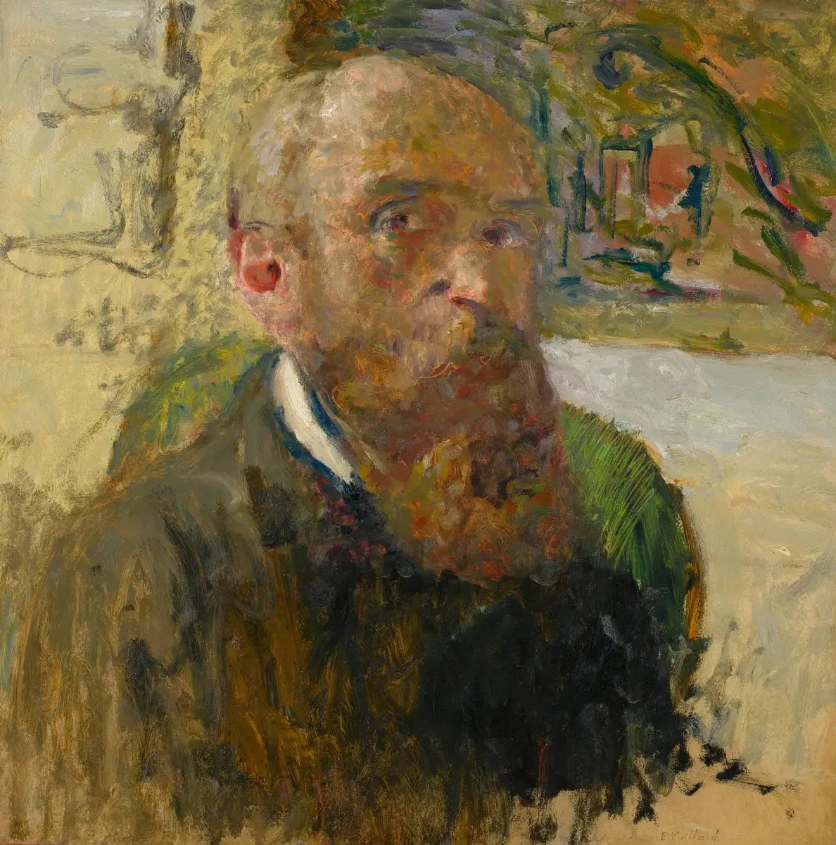 Autoportrait - Édouard Vuillard image 1 reproduction de peinture à l’huile