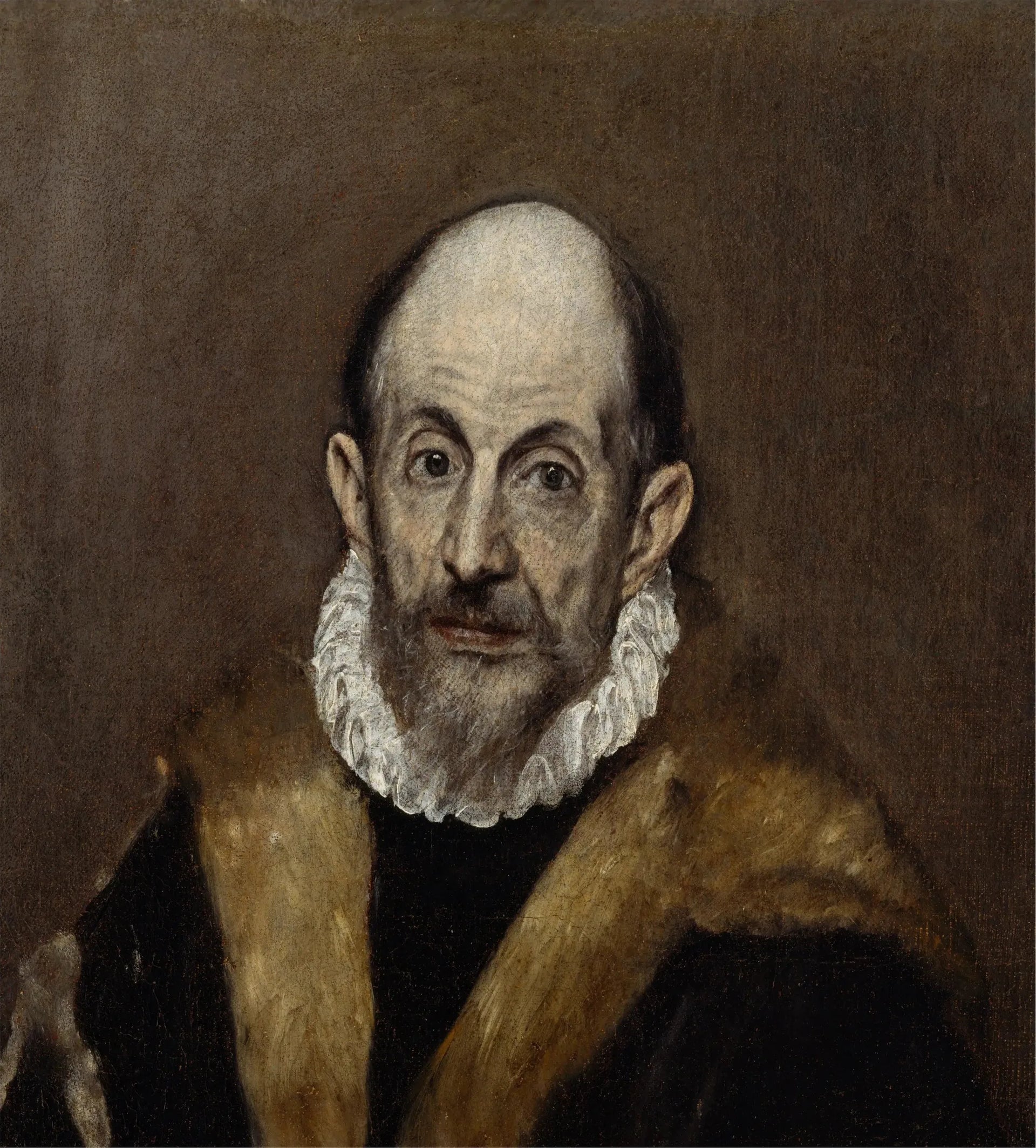 Autoportrait - El Greco image 1 copie de tableau peinte à la main