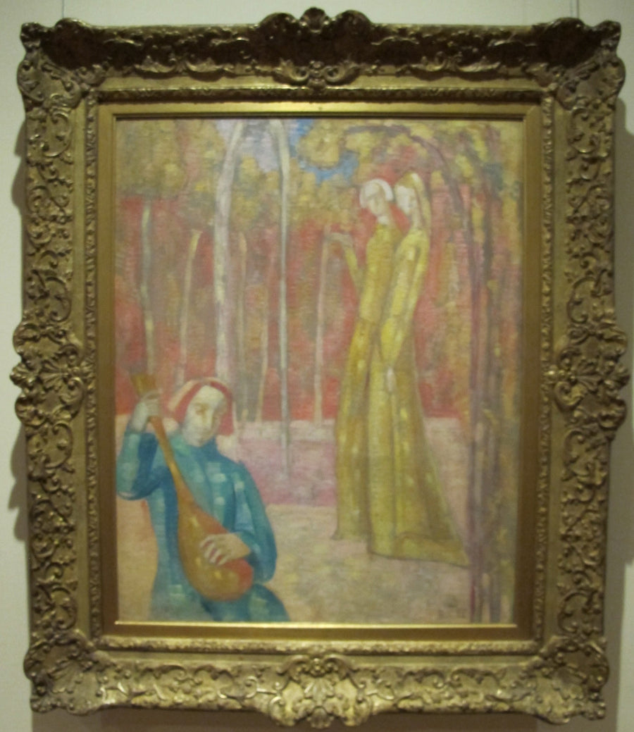 Autoportrait en troubadour - Émile Bernard
