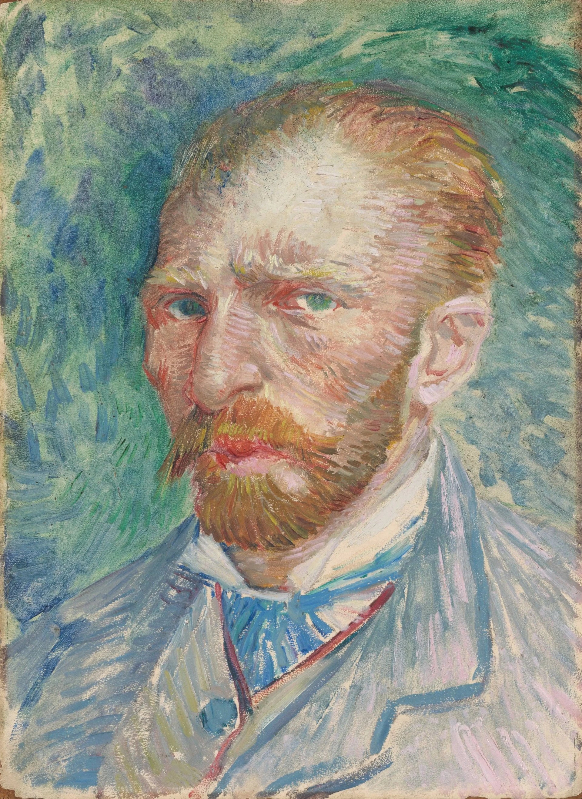 Autoportrait F380 de Vincent van Gogh, Kröller-Müller Museum