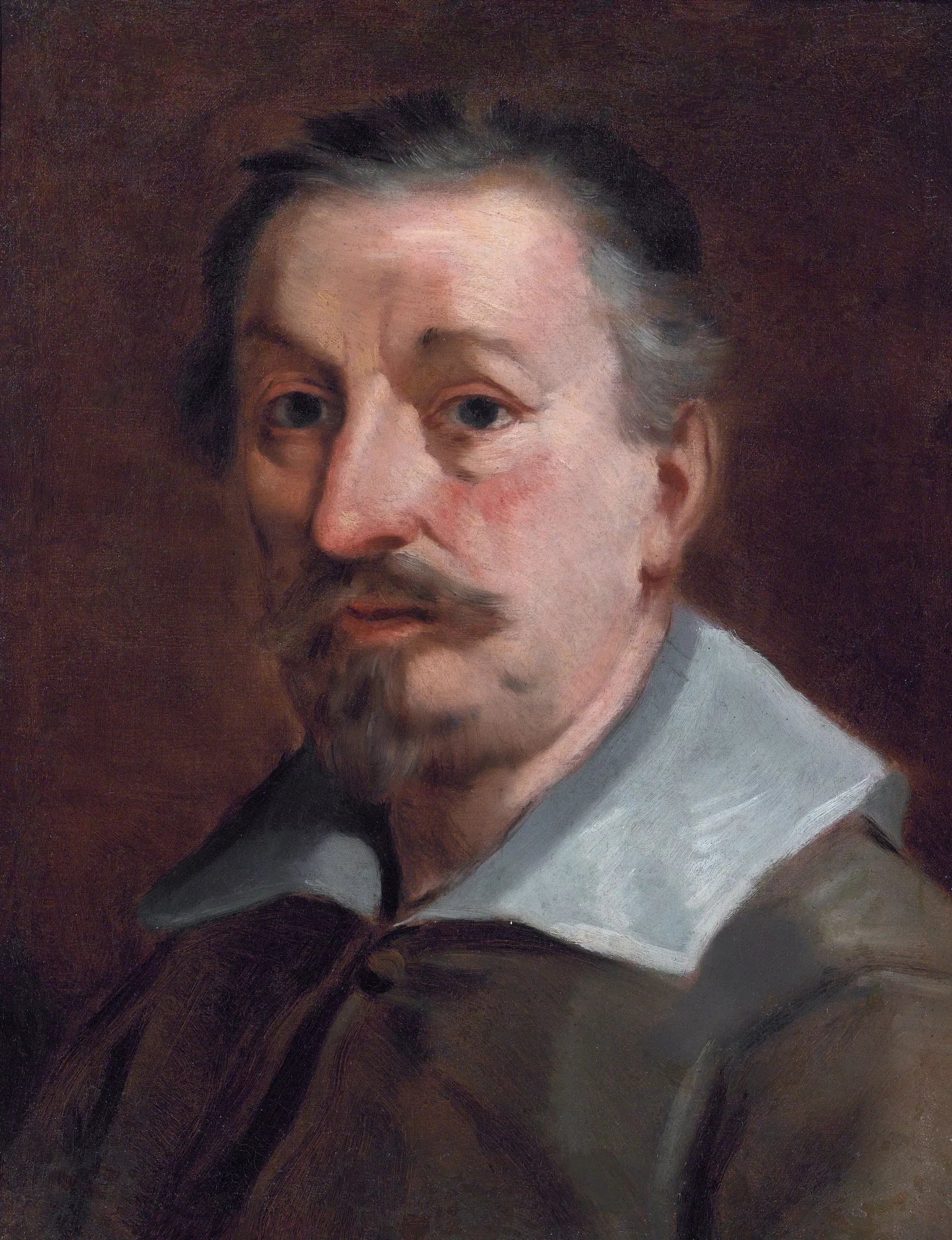 autoportrait - Francesco Albani image 1 copie de tableau peinte à la main