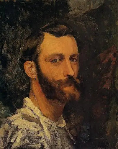 Autoportrait - Frédéric Bazille image 1 reproduction d’œuvre d’art à l’huile