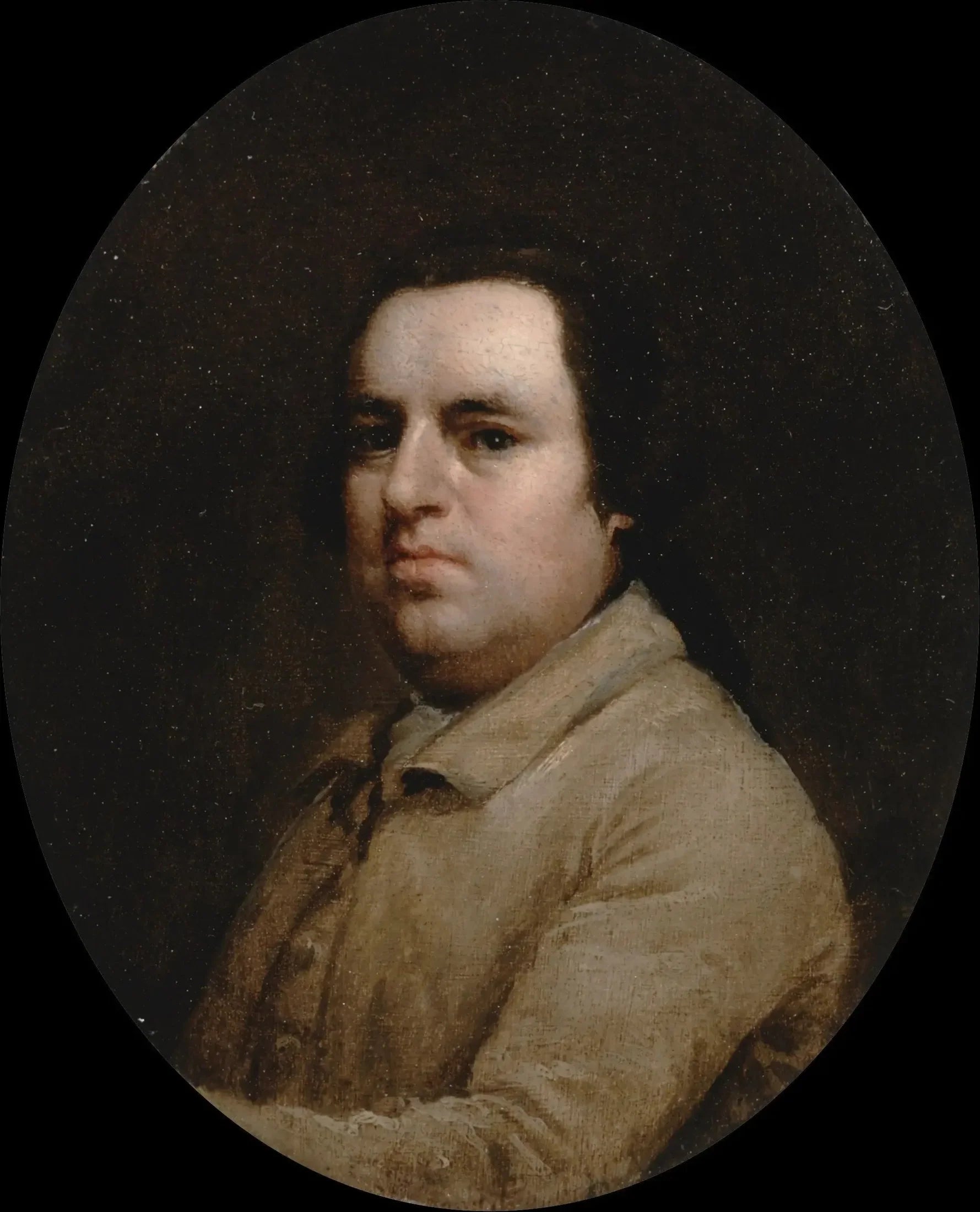 Autoportrait - George Stubbs image 1 reproduction artisanale de tableau