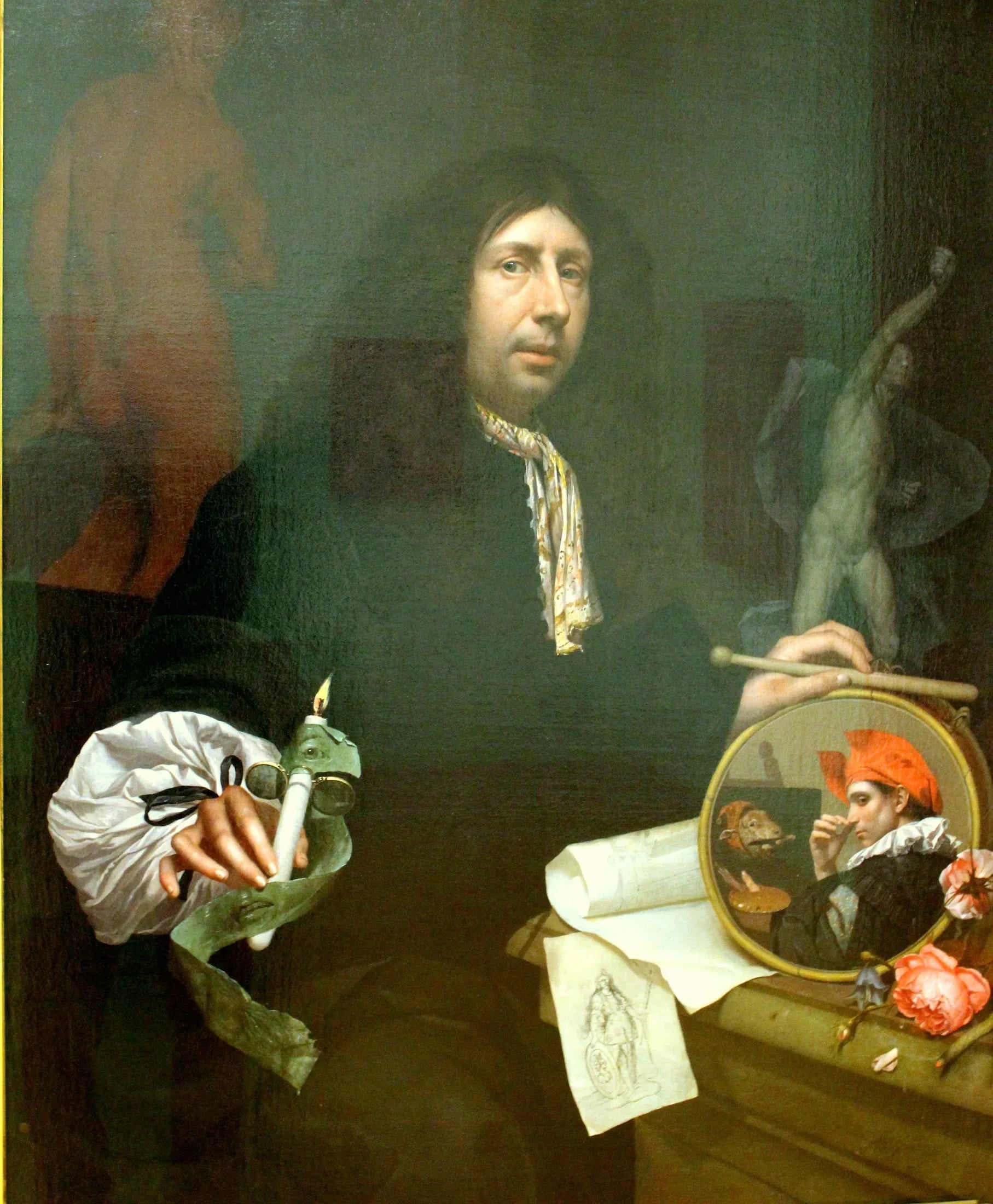 Autoportrait - Gerard ter Borch image 1 copie de tableau peinte à la main