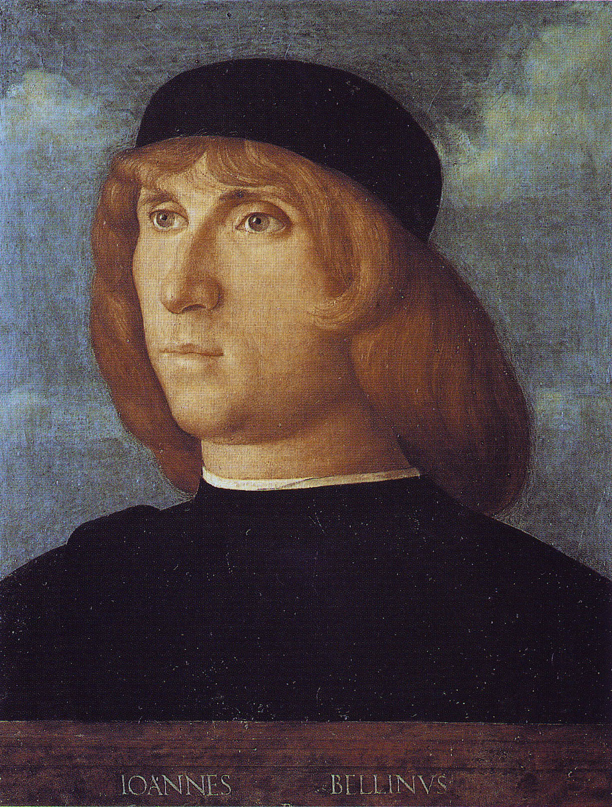Autoportrait - Giovanni Bellini image 1 copie peinte à la main à l’huile