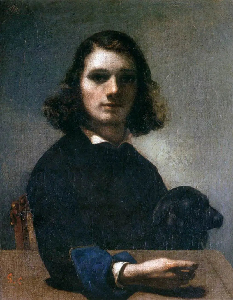 Autoportrait - Gustave Courbet