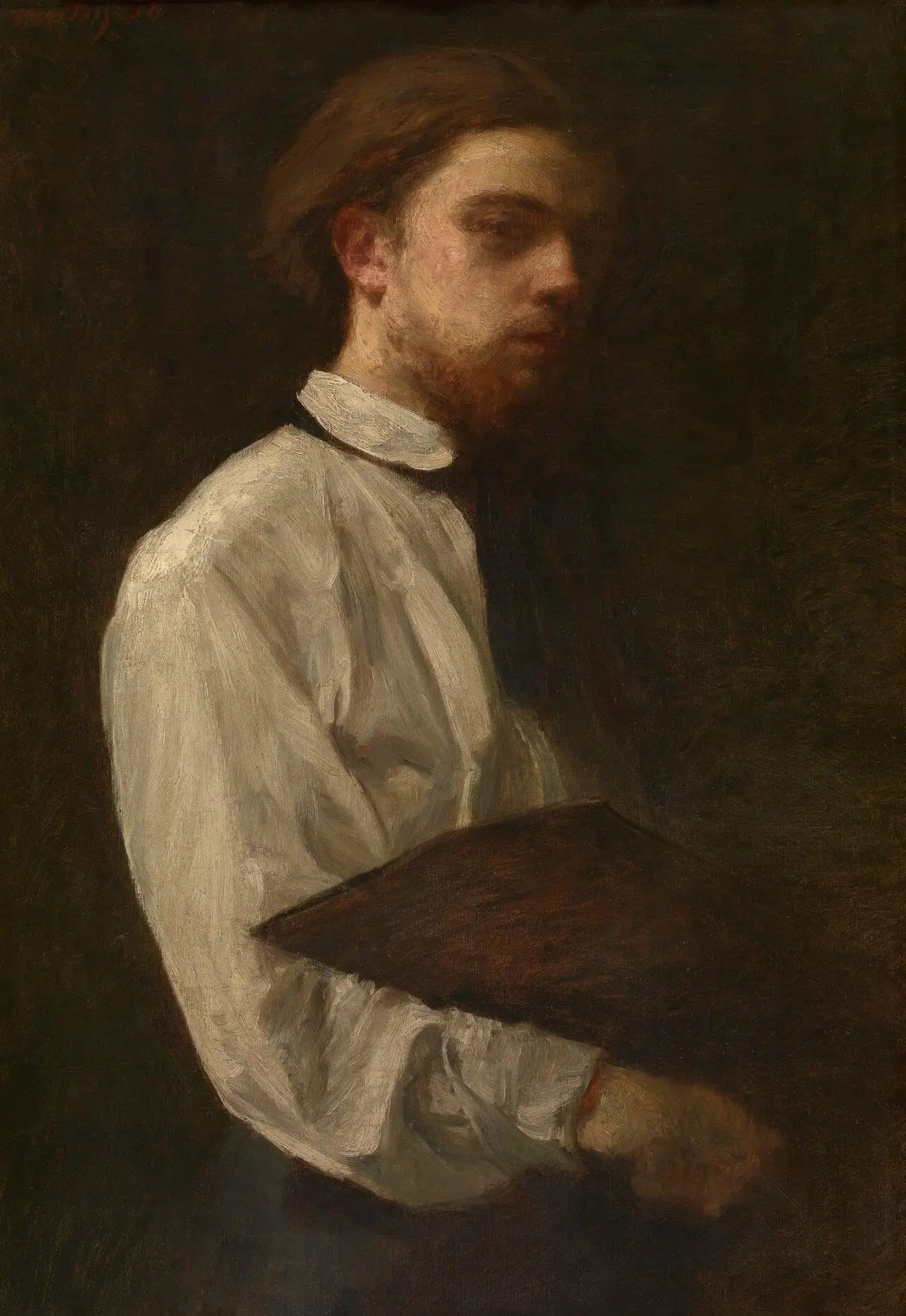 Autoportrait - Henri Fantin-Latour image 1 reproduction d’œuvre d’art à l’huile