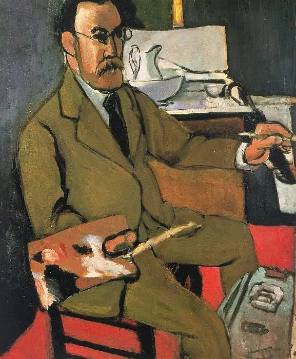 Autoportrait - Henri Matisse image 1 reproduction de peinture à l’huile