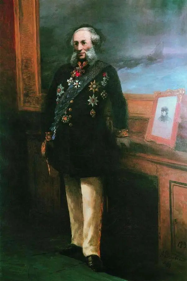 Autoportrait - Ivan Aïvazovski image 1 reproduction artisanale de tableau