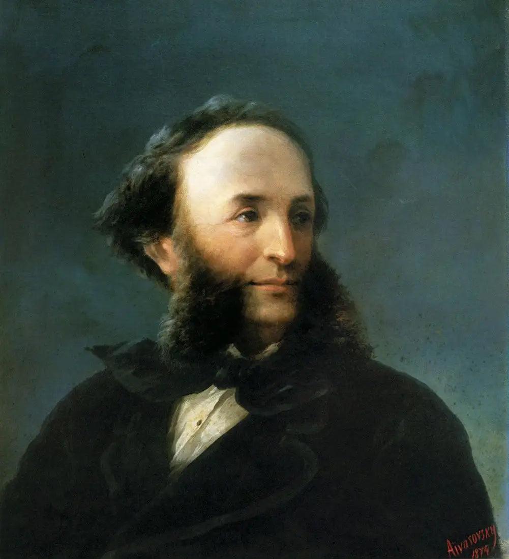 Autoportrait - Ivan Aïvazovski image 1 reproduction d’œuvre d’art à l’huile