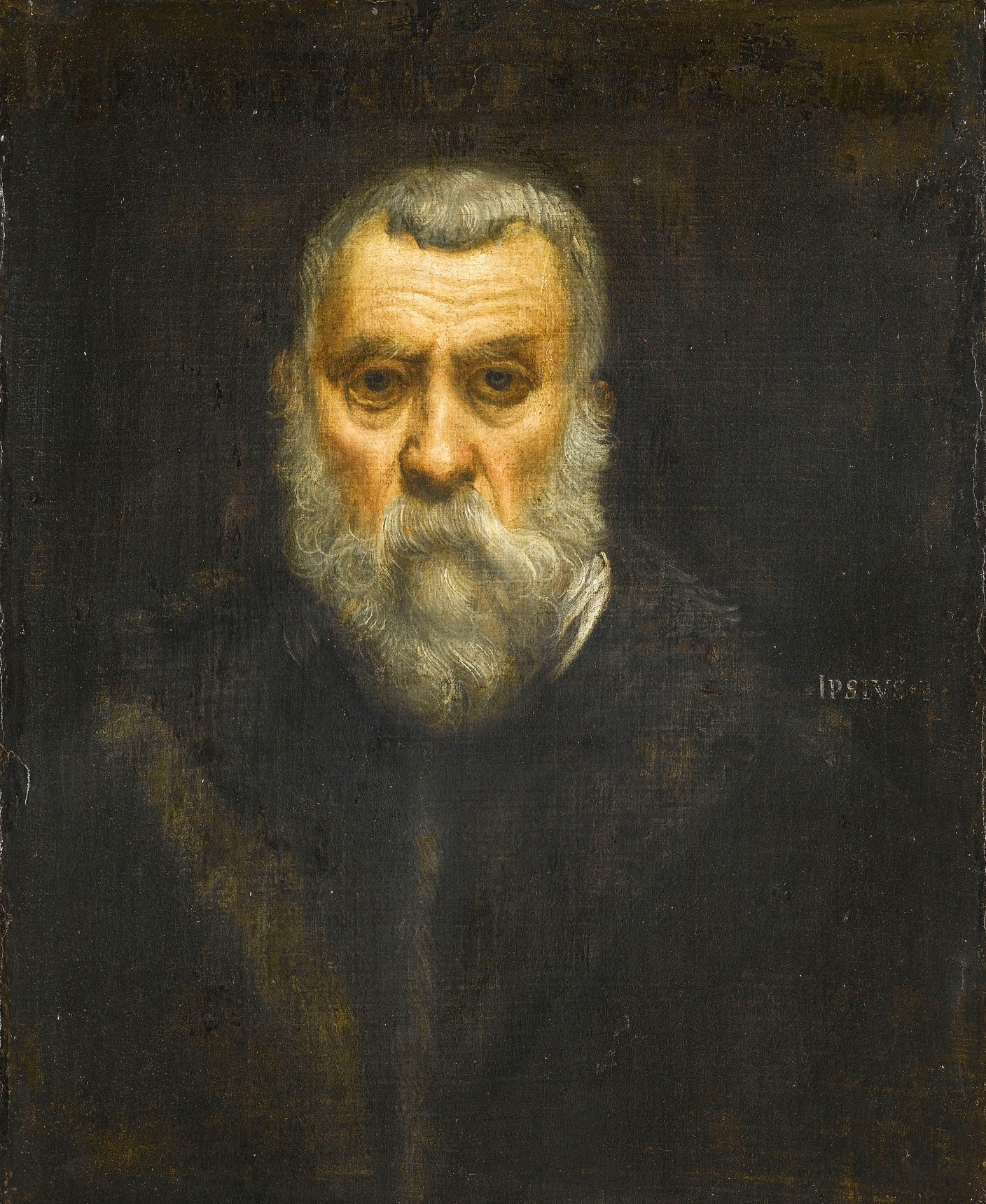 Autoportrait - Jacopo Tintoretto image 1 reproduction de peinture à l’huile