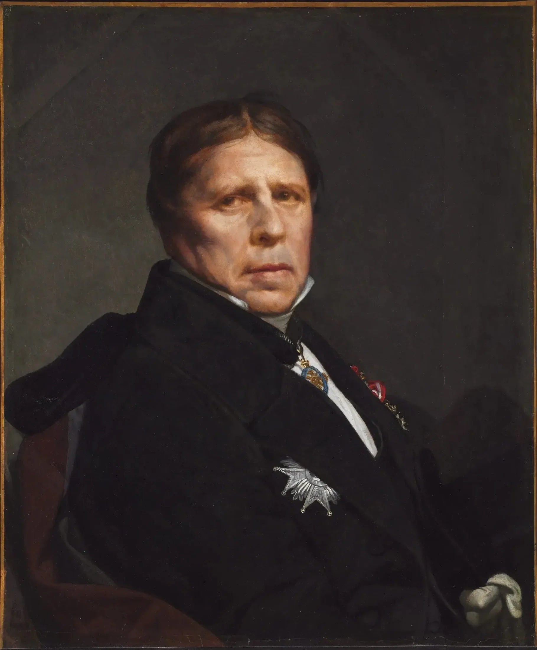 Autoportrait - Jean-Auguste-Dominique Ingres image 1 copie peinte à la main à l’huile