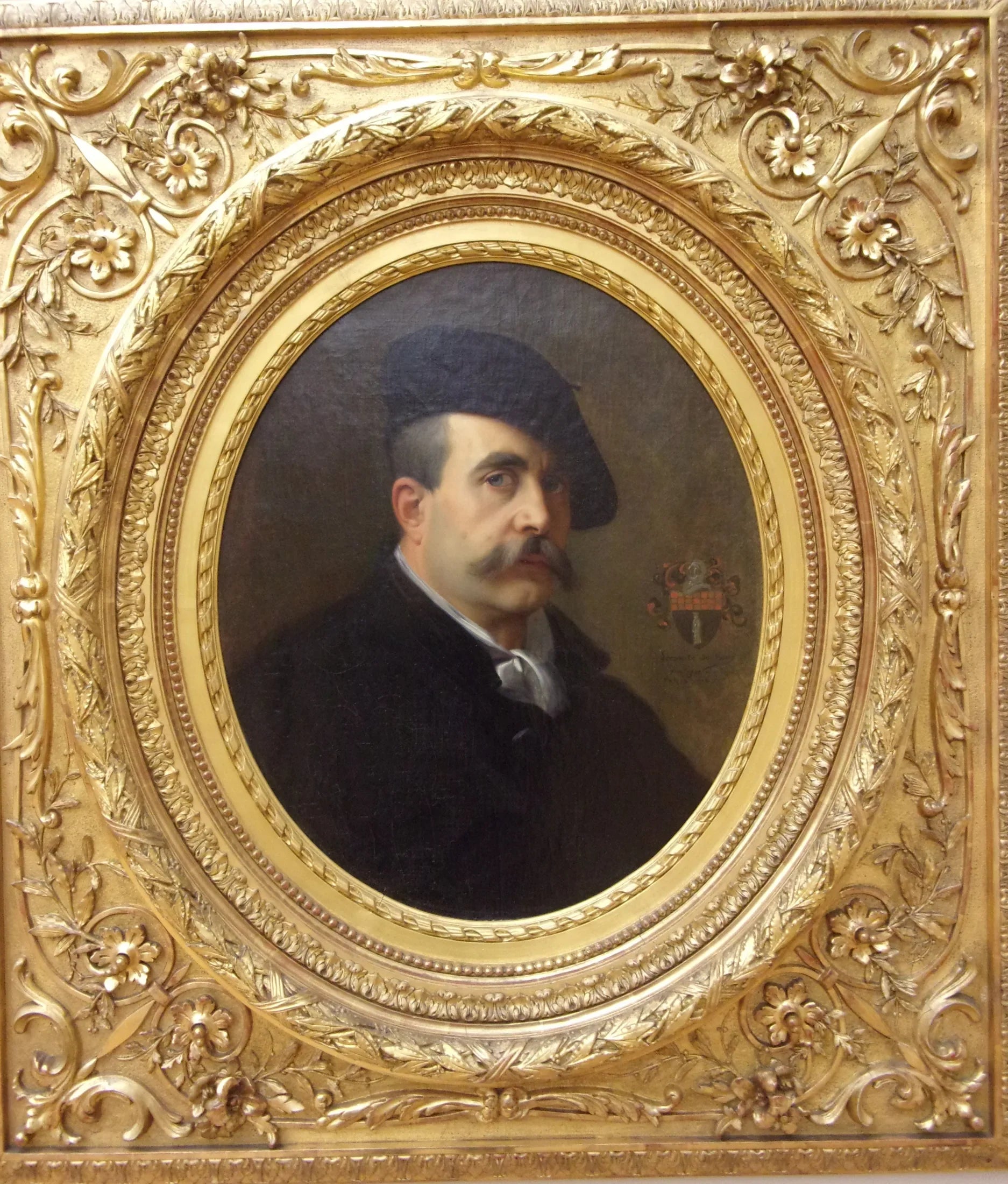 Autoportrait - Jean-Jules-Antoine Lecomte du Nouÿ image 1 copie peinte à la main à l’huile