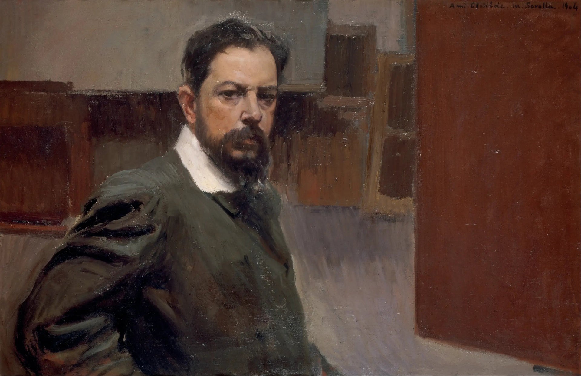 Autoportrait - Joaquín Sorolla image 1 tableau peint à l’huile sur toile