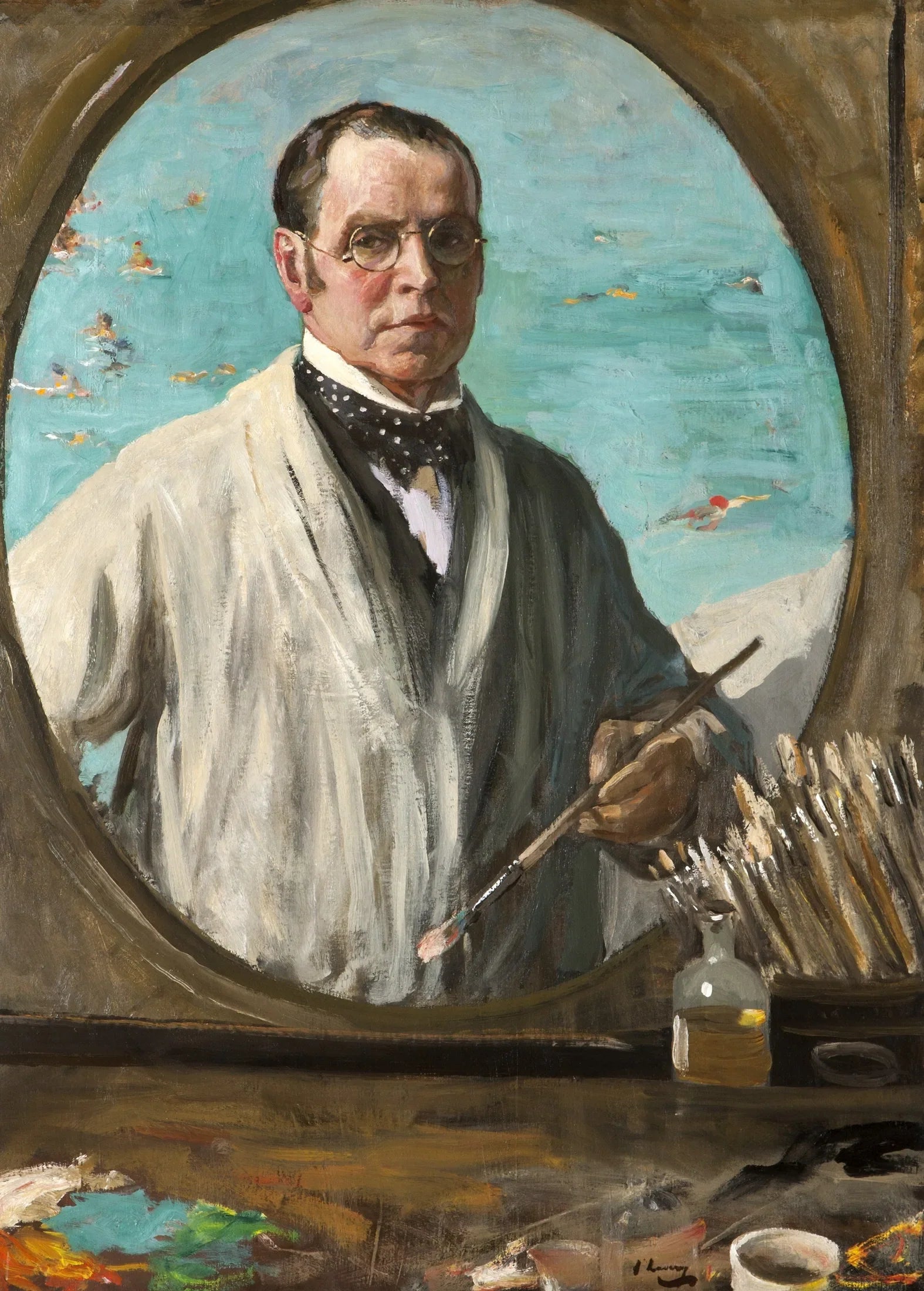 Autoportrait - John Lavery image 1 reproduction de peinture à l’huile