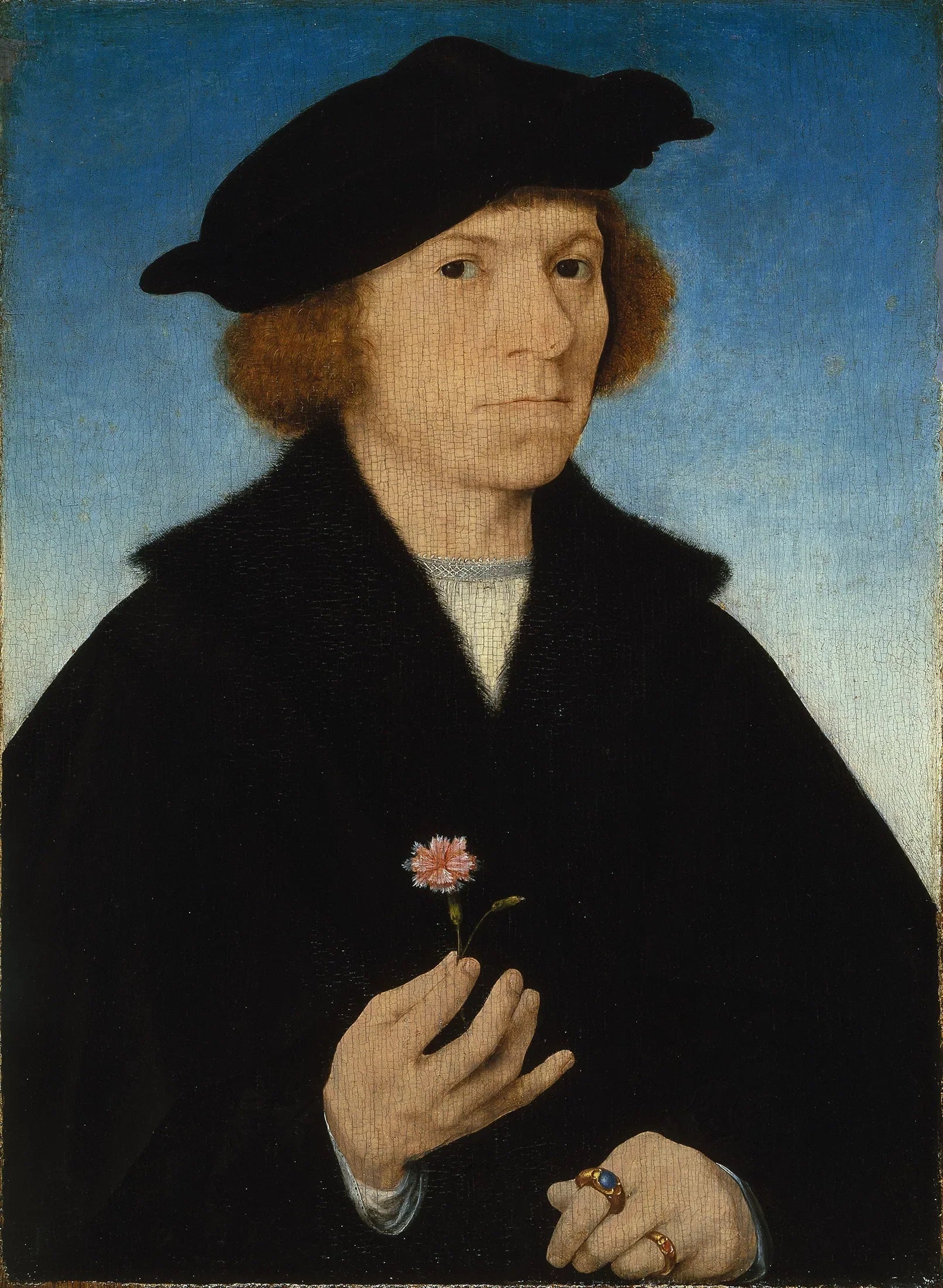 Autoportrait - Joos van Cleve image 1 reproduction artisanale de tableau