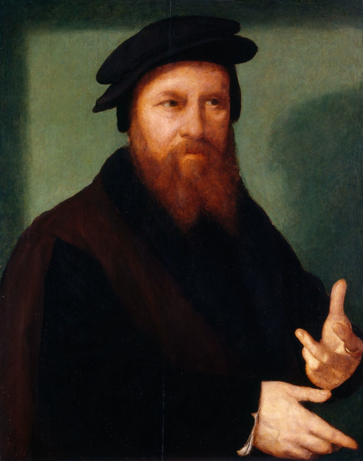 Autoportrait - Joos van Cleve image 1 copie peinte à la main à l’huile