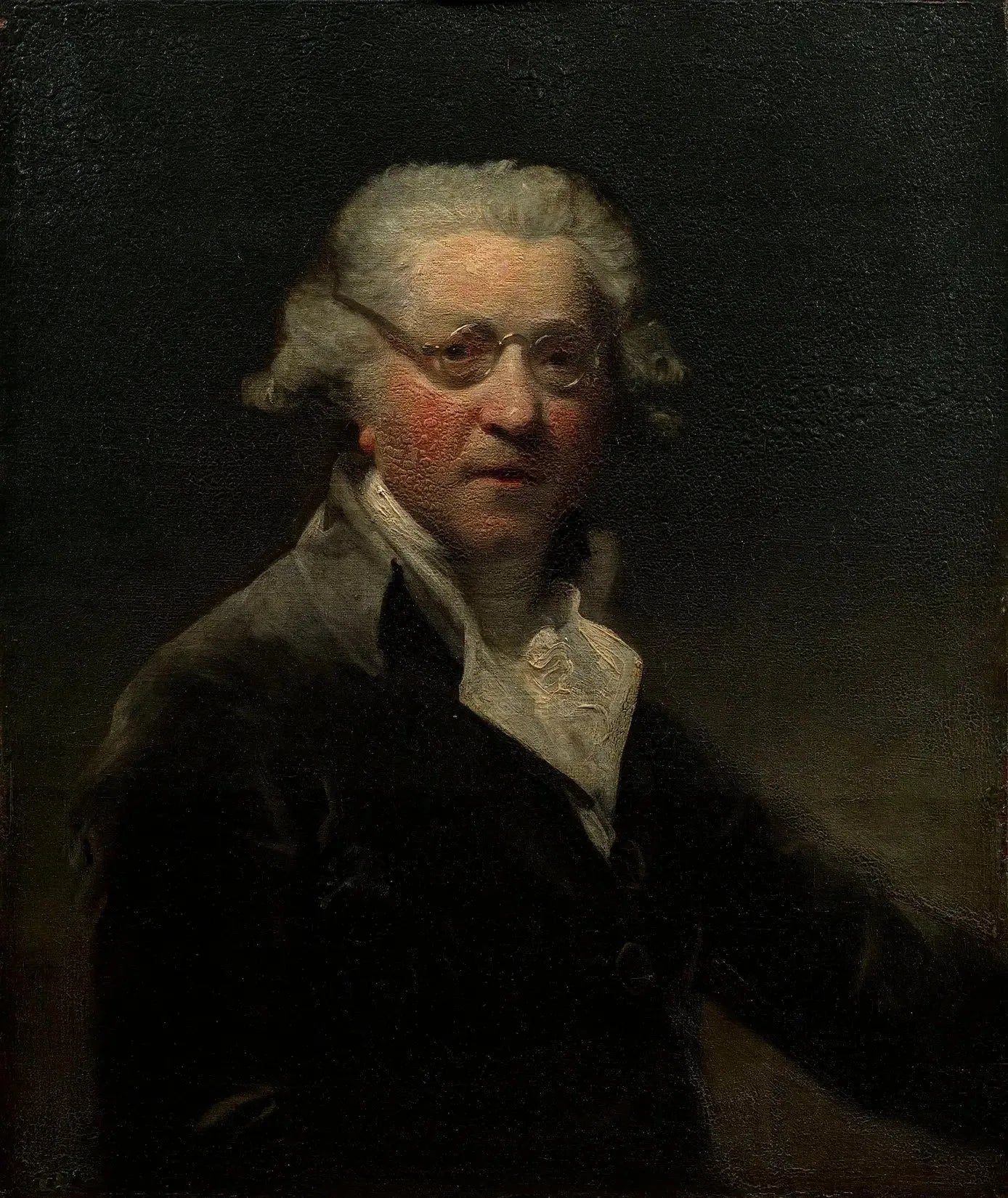Autoportrait - Joshua Reynolds image 1 copie de tableau peinte à la main