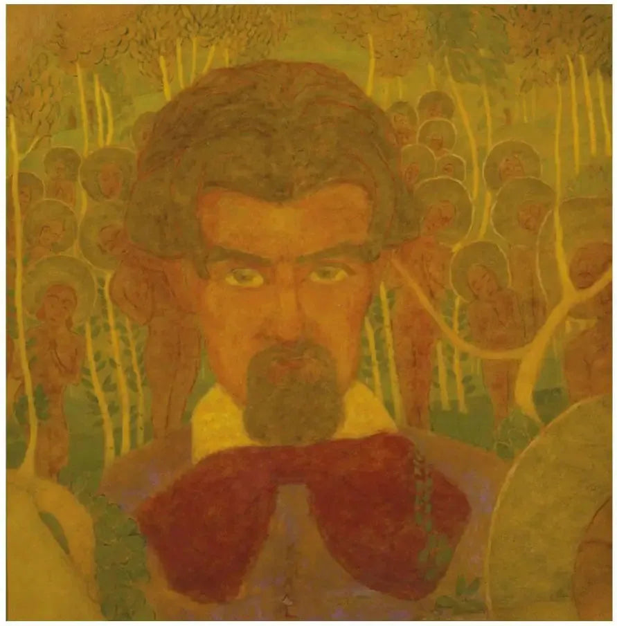 Autoportrait - Kazimir Malevich image 1 copie de tableau peinte à la main