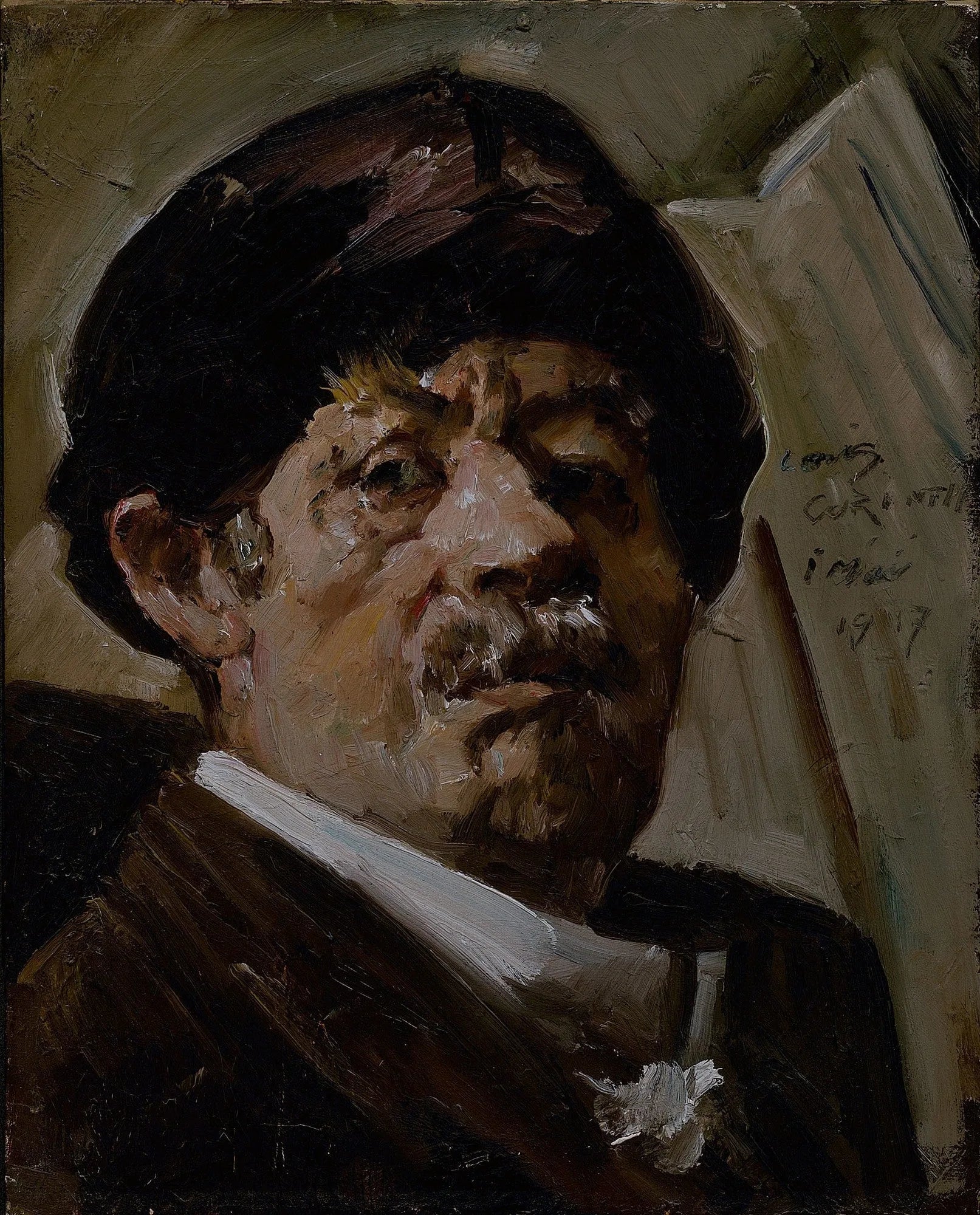Autoportrait - Lovis Corinth image 1 reproduction artisanale de tableau