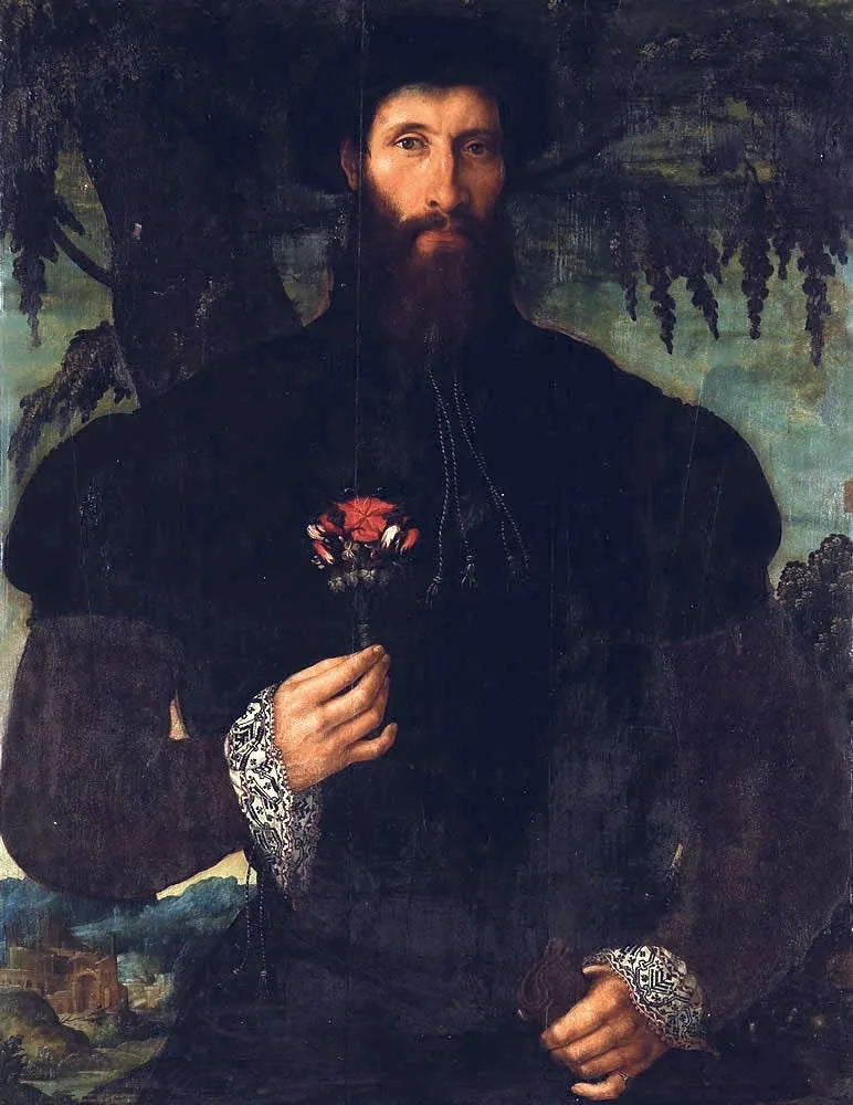 Autoportrait - Maarten van Heemskerck image 1 copie de tableau peinte à la main