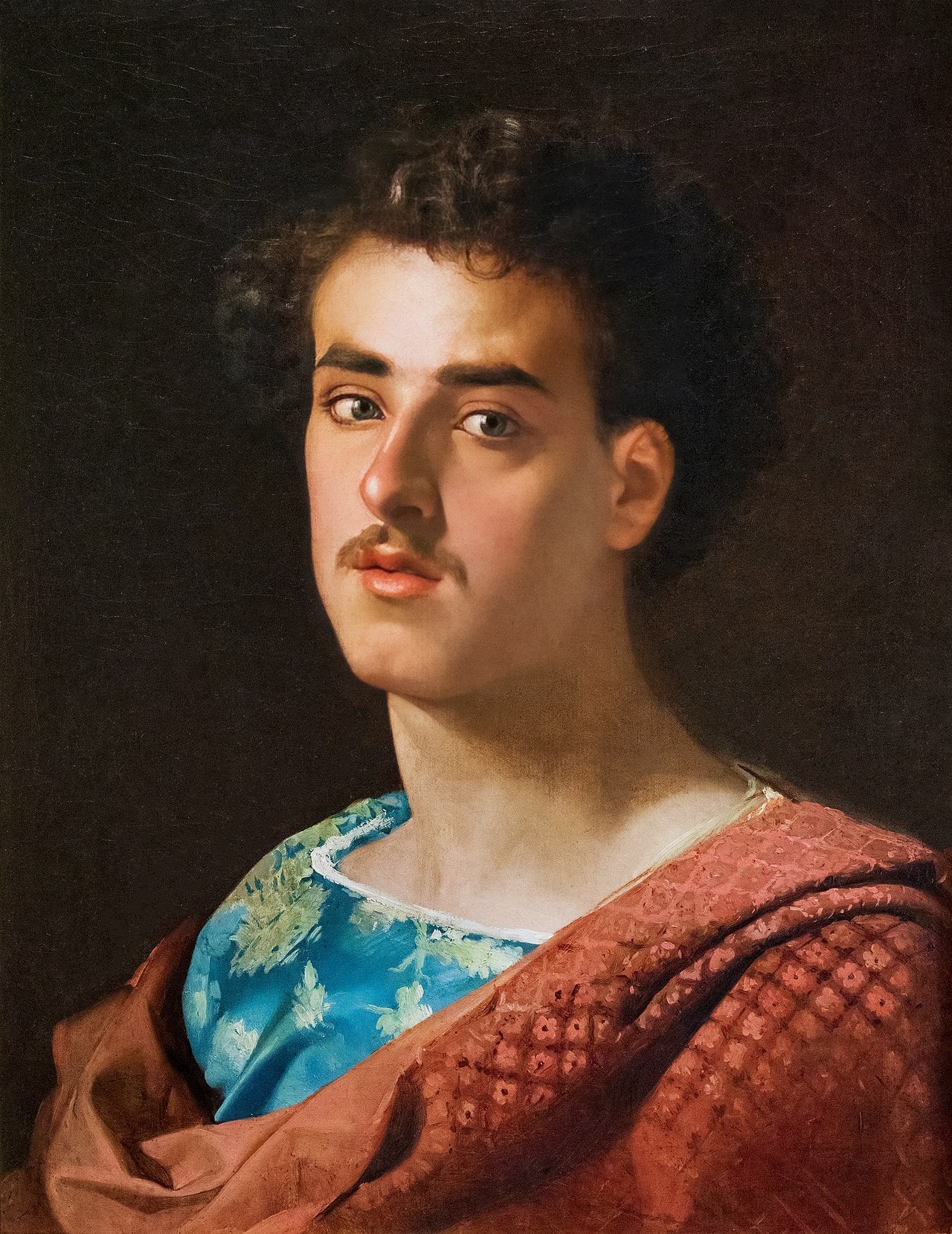 Autoportrait - Mariano Fortuny Marsal image 1 copie de tableau peinte à la main