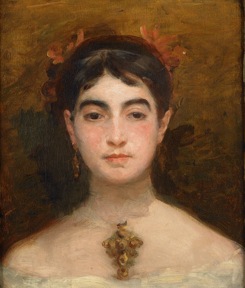 Autoportrait - Marie Bracquemond image 1 reproduction artisanale de tableau