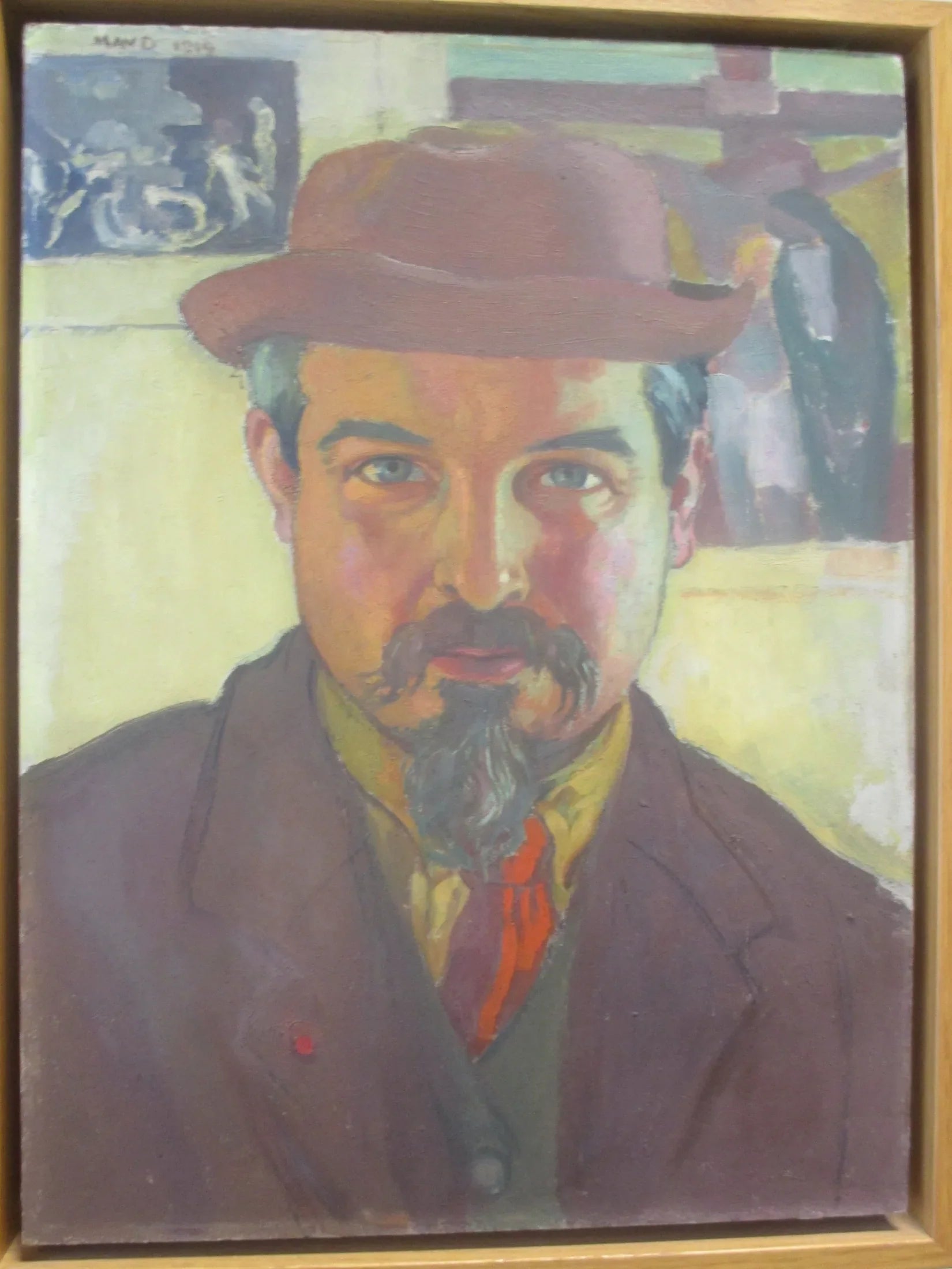 Autoportrait - Maurice Denis image 1 tableau peint à l’huile sur toile