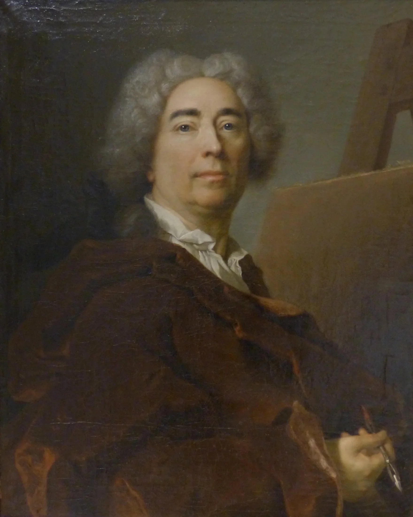 Autoportrait - Nicolas de Largillière image 1 copie peinte à la main à l’huile