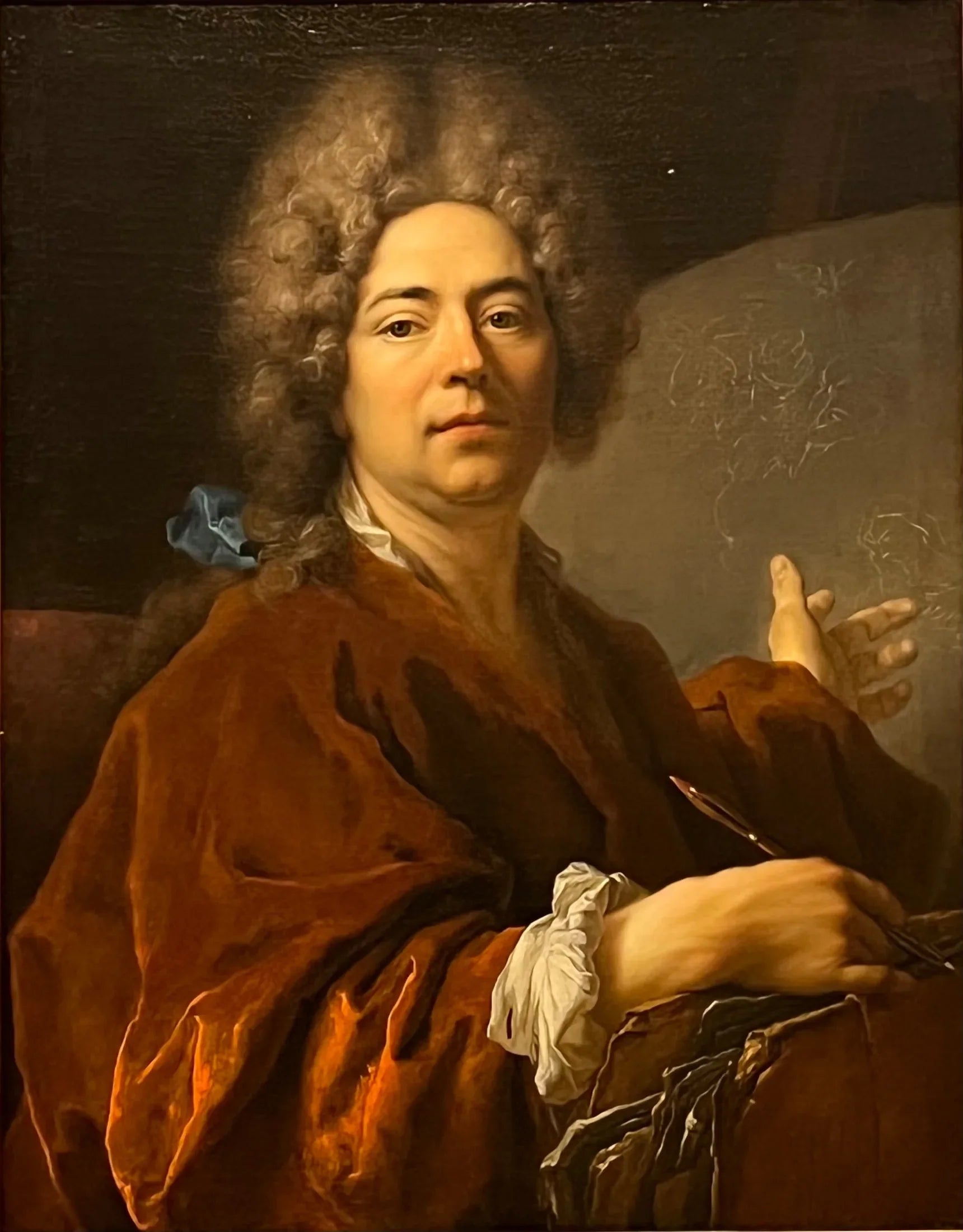 Autoportrait - Nicolas de Largillière image 1 reproduction réalisée par Alpha Reproduction