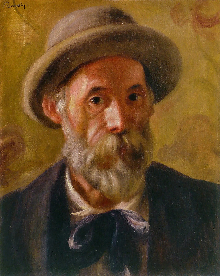 Autoportrait - Pierre-Auguste Renoir image 1 reproduction artisanale de tableau