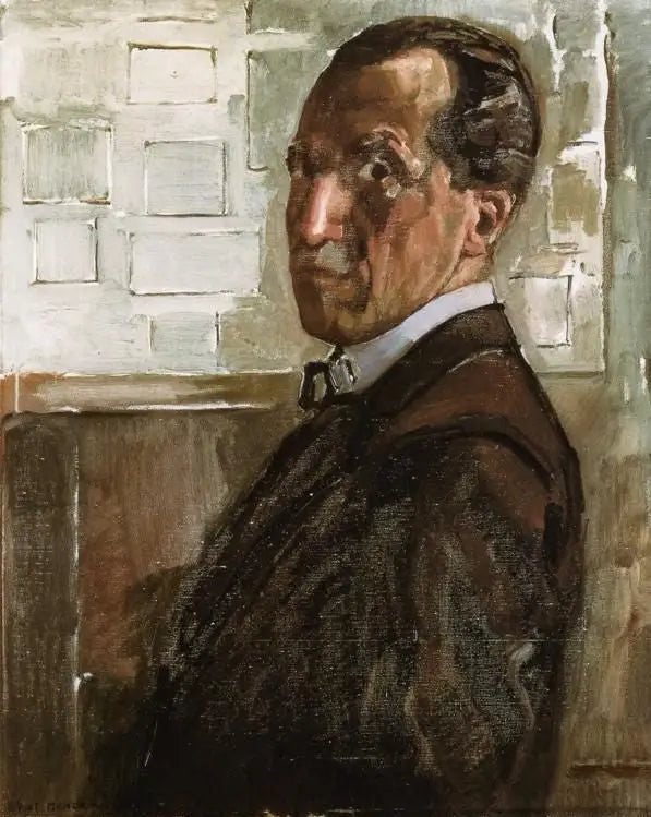 Autoportrait - Piet Mondrian image 1 tableau peint à l’huile sur toile