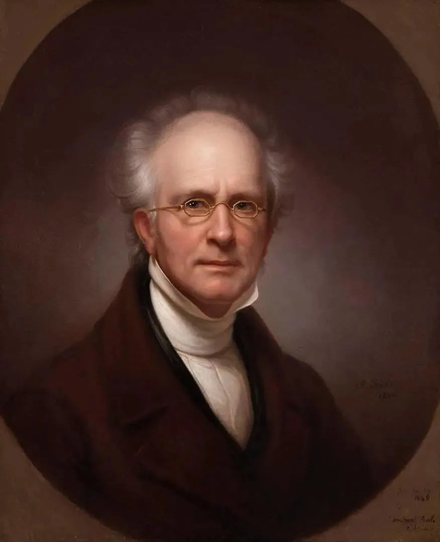 Autoportrait - Rembrandt Peale image 1 reproduction artisanale de tableau