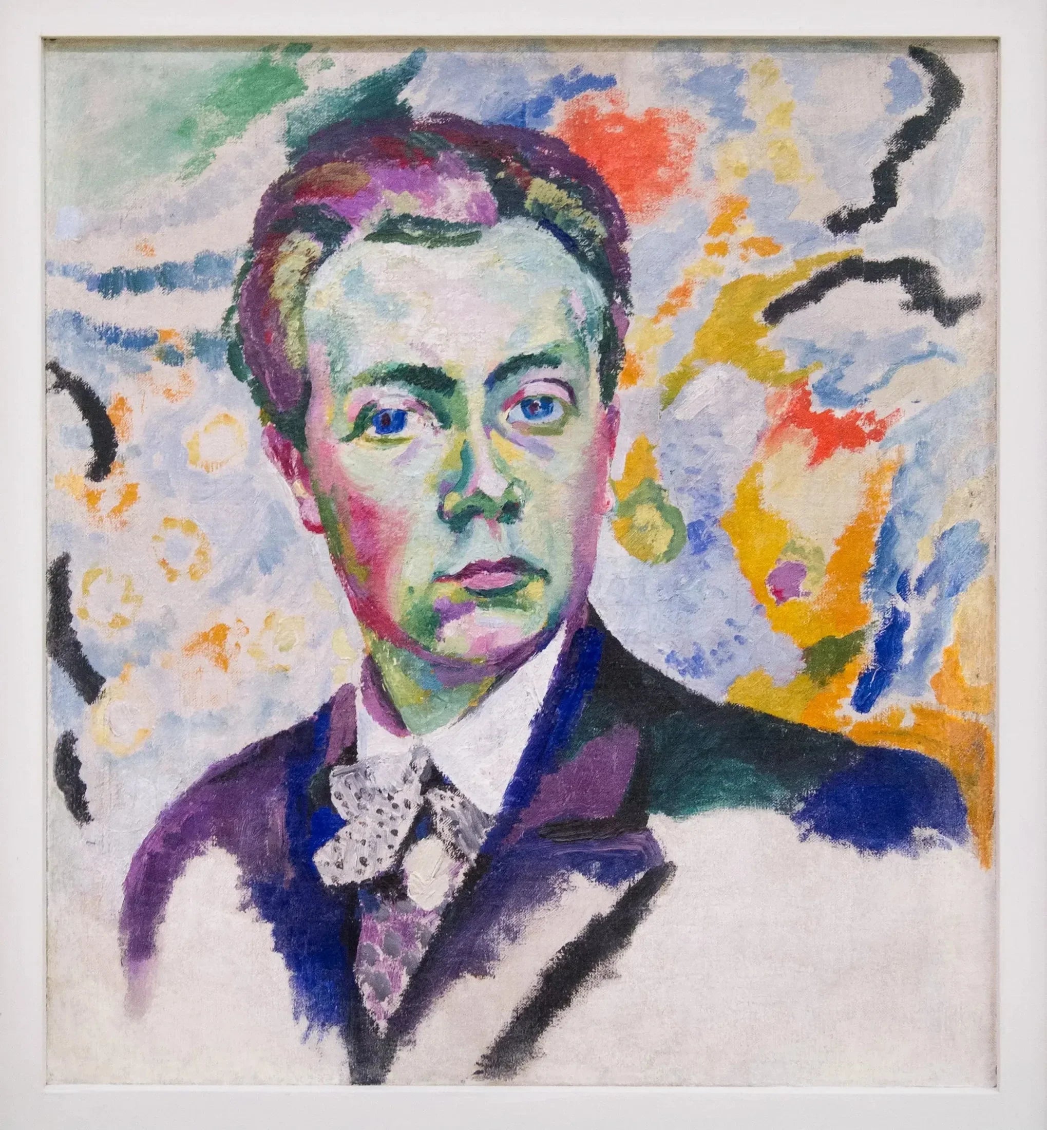 Autoportrait - Robert Delaunay image 1 reproduction de peinture à l’huile