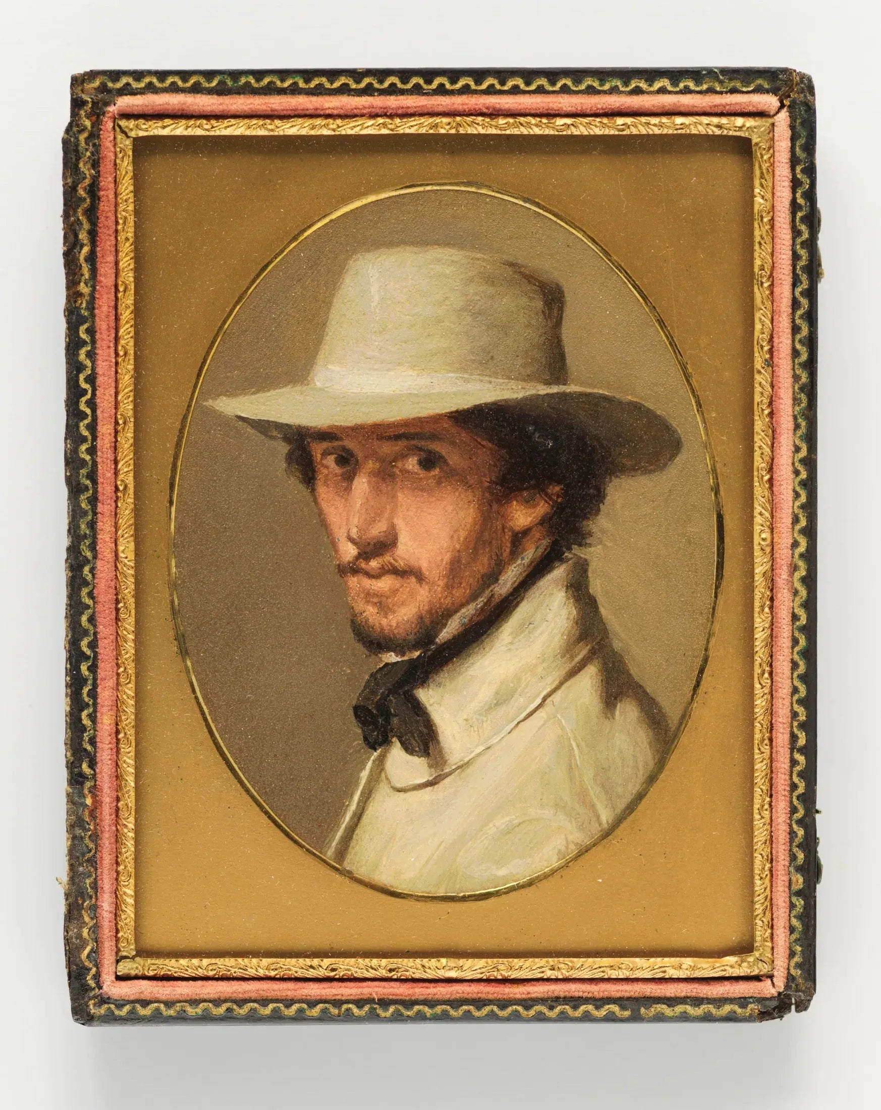 Autoportrait - Sanford Robinson Gifford image 1 copie de tableau peinte à la main