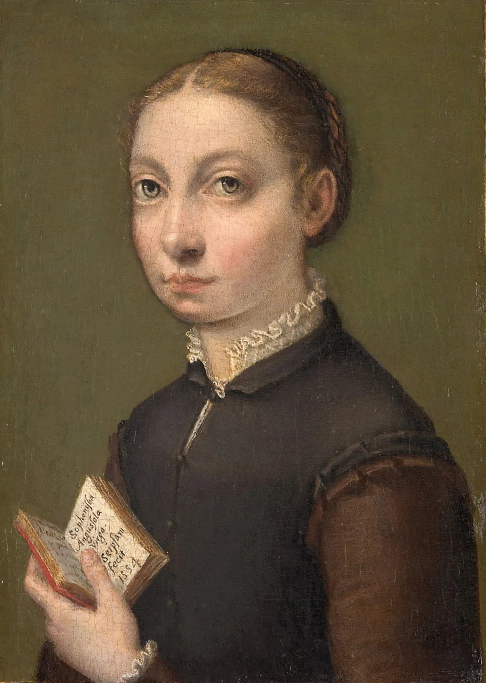 Autoportrait (Sofonisba Anguissola) - Sofonisba Anguissola image 1 tableau peint à l’huile sur toile