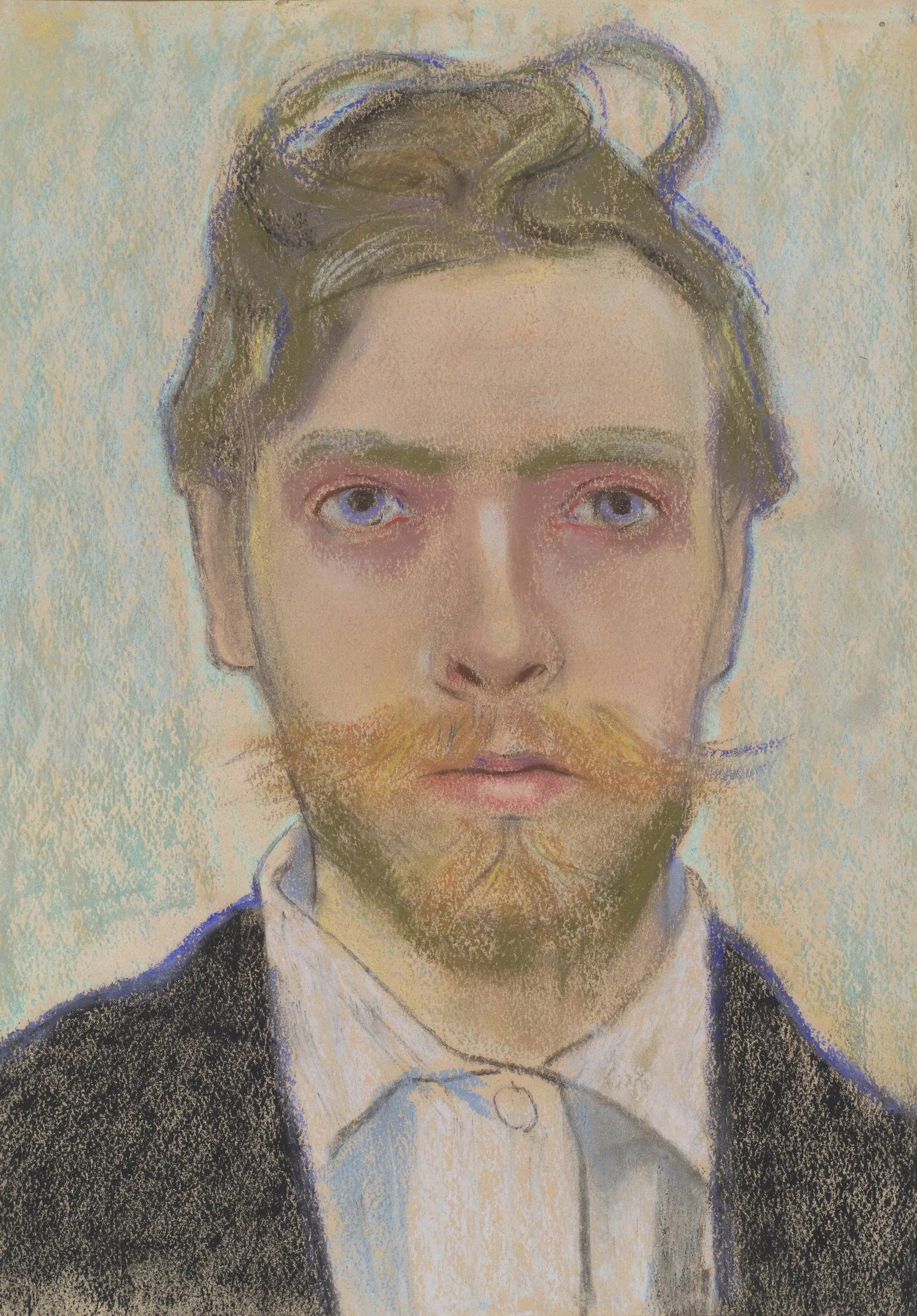 Autoportrait - Stanisław Wyspiański image 1 copie peinte à la main à l’huile