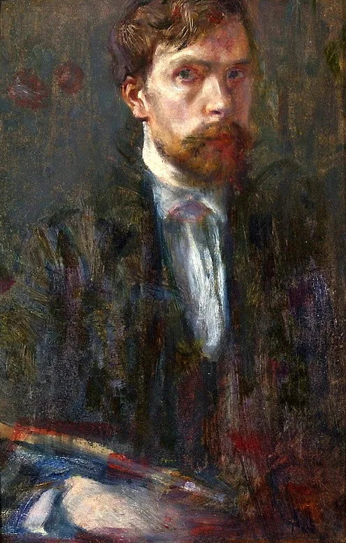 Autoportrait - Stanisław Wyspiański image 1 reproduction de peinture à l’huile