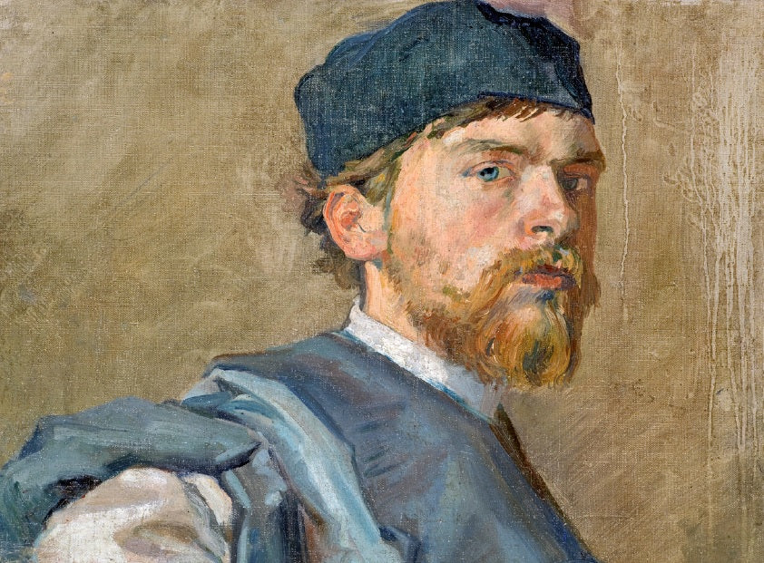 Autoportrait. - Stanisław Wyspiański image 1 tableau peint à l’huile sur toile