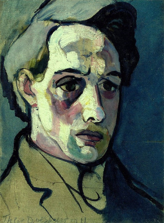 Autoportrait - Theo van Doesburg image 1 tableau peint à l’huile sur toile