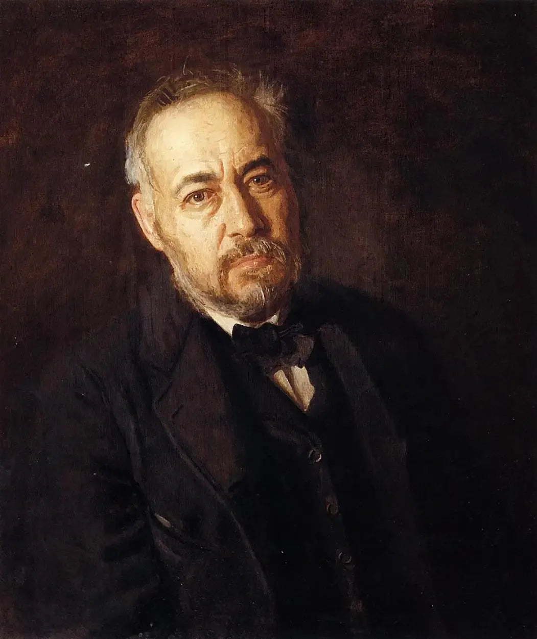 Autoportrait - Thomas Eakins image 1 reproduction de peinture à l’huile