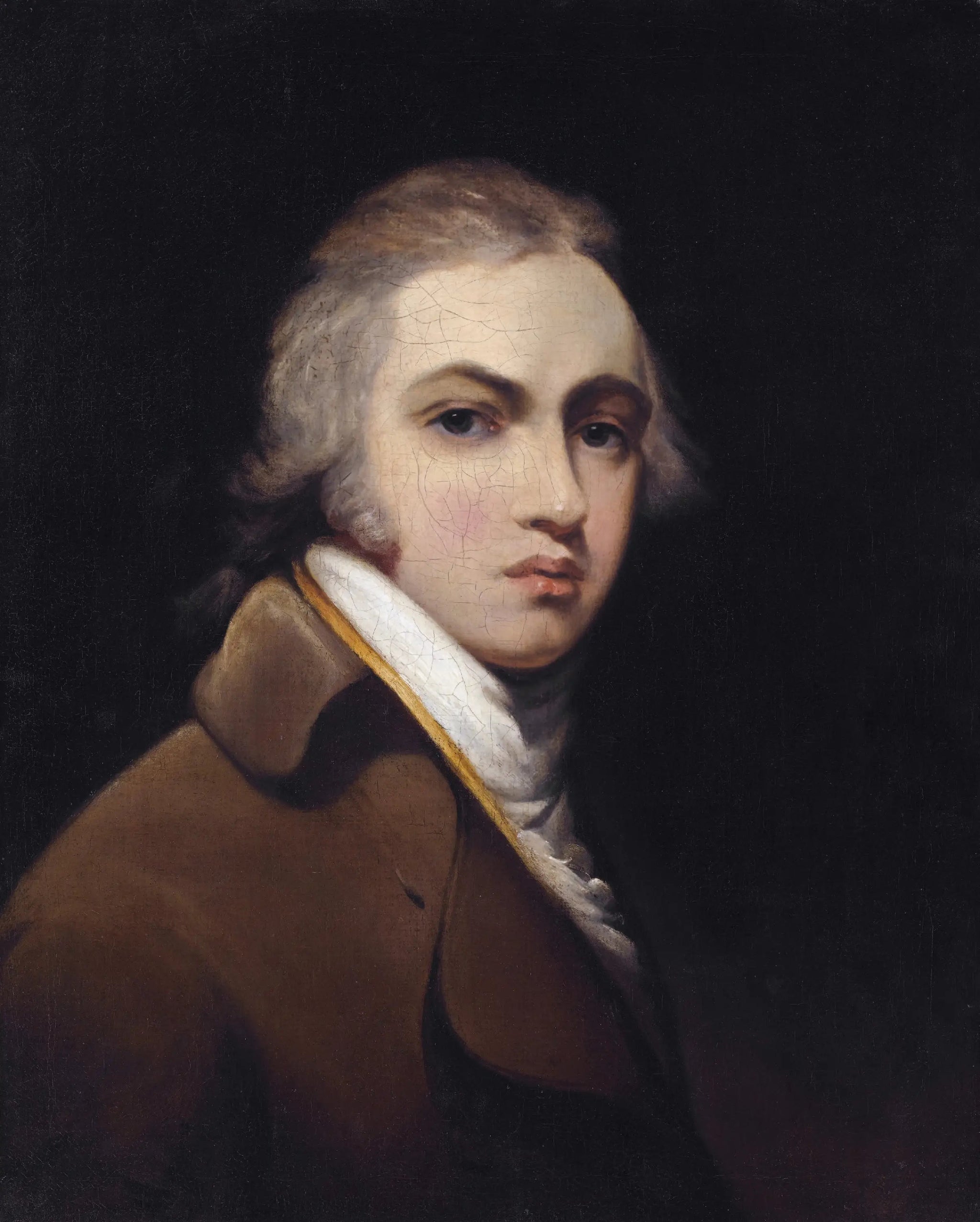 Autoportrait - Thomas Lawrence image 1 copie de tableau peinte à la main