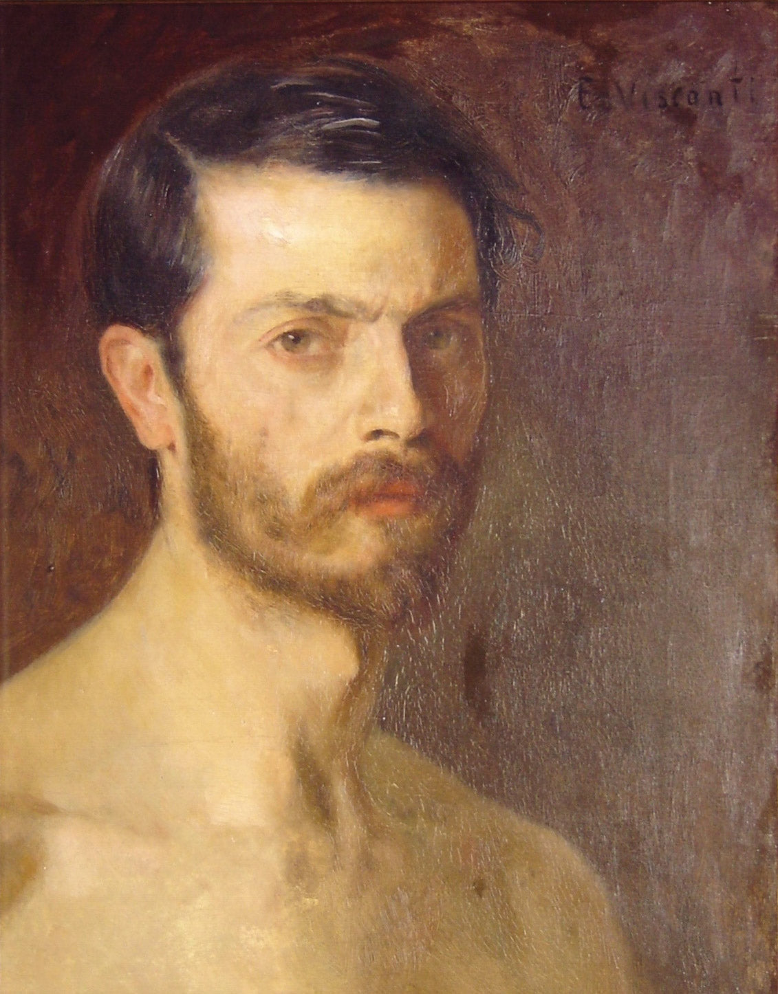 Autoportrait vers 1900 - Eliseu Visconti image 1 reproduction réalisée par Alpha Reproduction