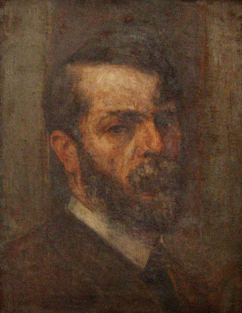 Autoportrait vers 1915 - Eliseu Visconti image 1 copie peinte à la main à l’huile