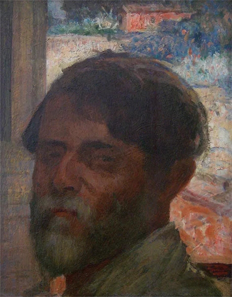 Autoportrait vers 1921 - Eliseu Visconti image 1 copie de tableau peinte à la main
