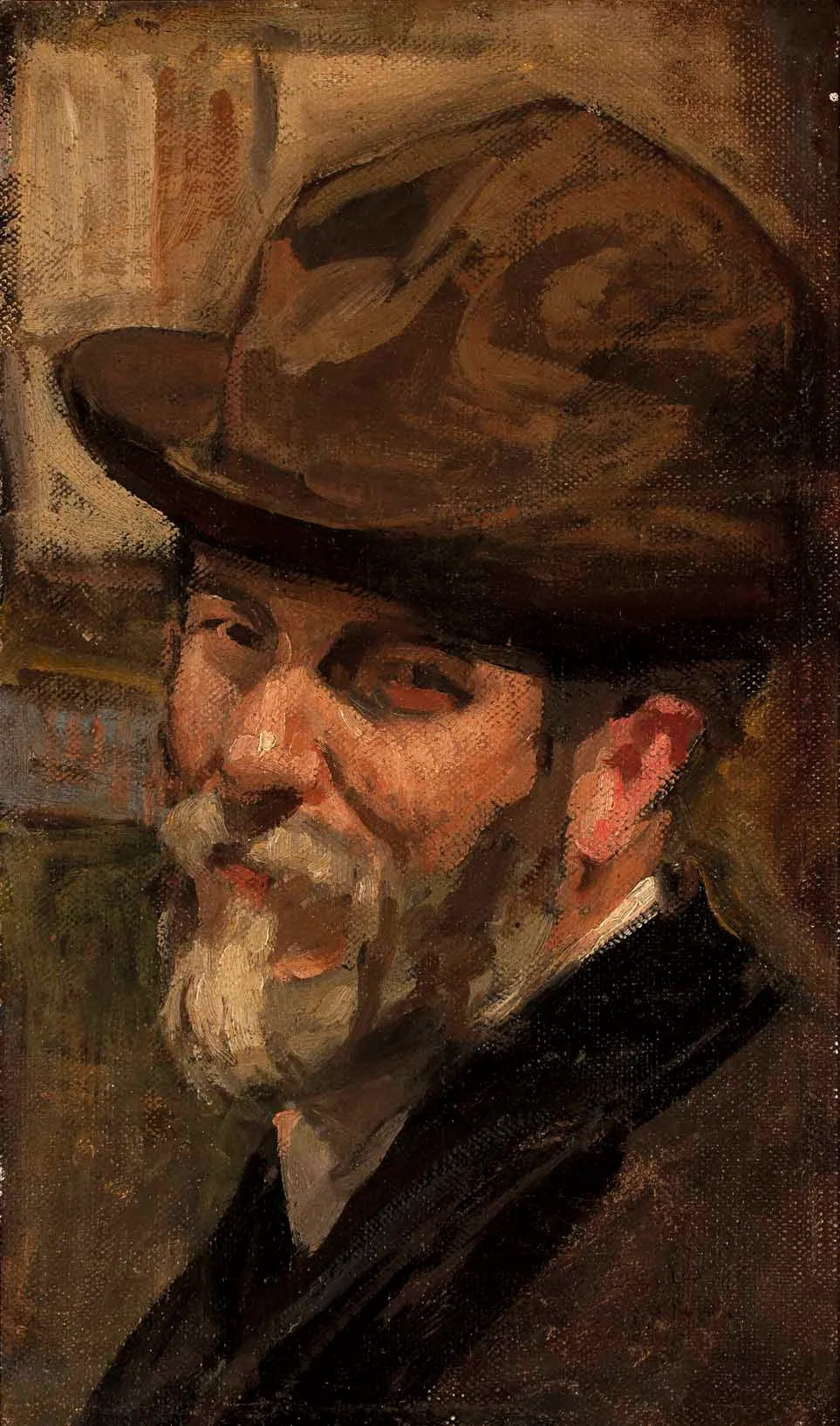 Autoportrait vers 1925 - Eliseu Visconti image 1 reproduction artisanale de tableau