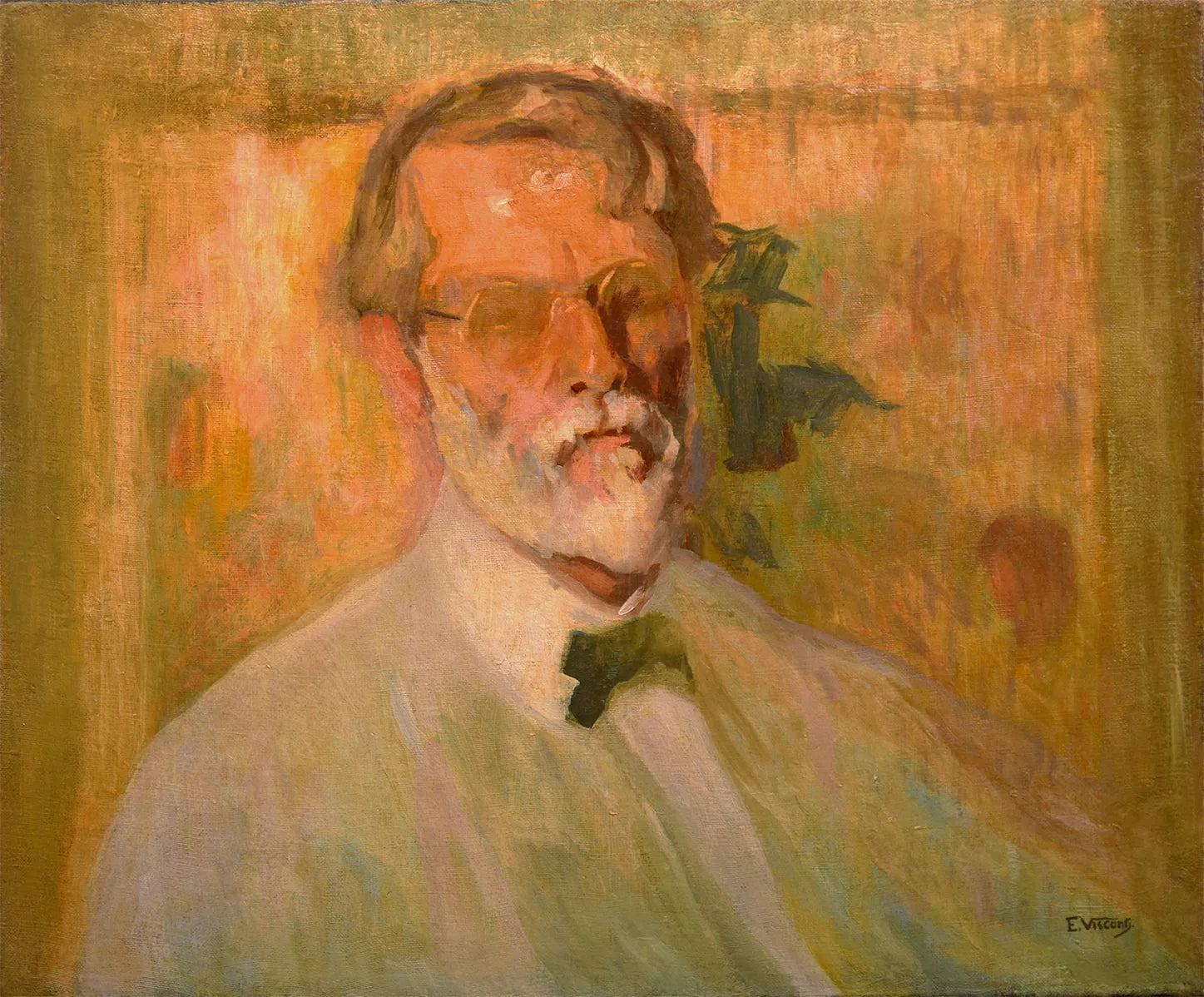 Autoportrait vers 1935 - Eliseu Visconti image 1 reproduction artisanale de tableau
