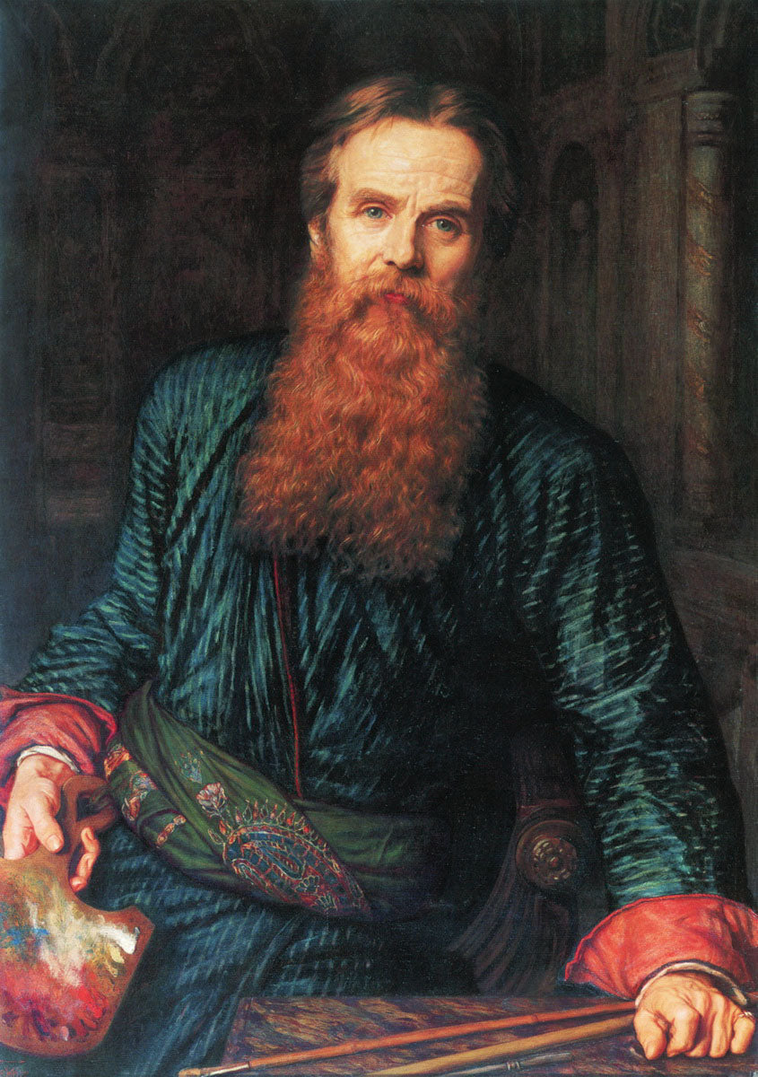 Autoportrait - William Holman Hunt image 1 copie de tableau peinte à la main