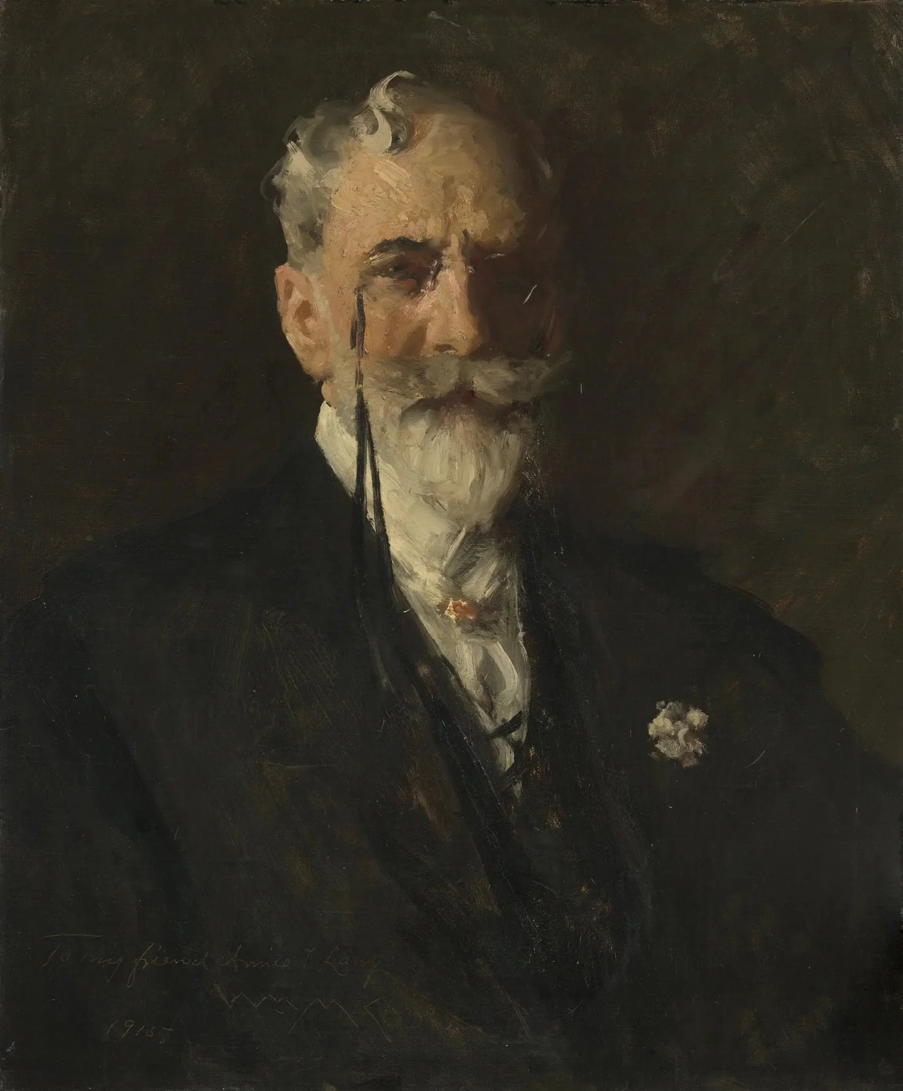 Autoportrait - William Merritt Chase image 1 tableau peint à l’huile sur toile