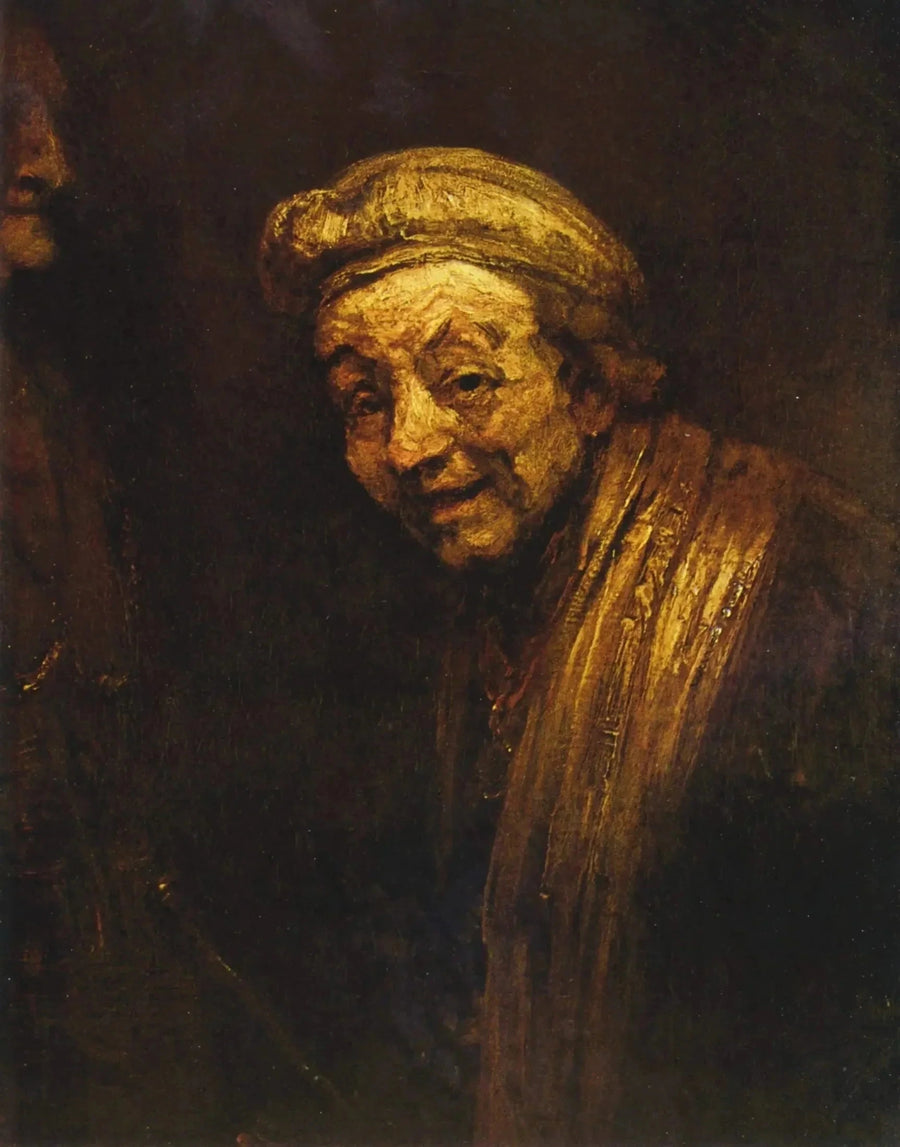 Autoportrait riant, dit en Zeuxis – Rembrandt